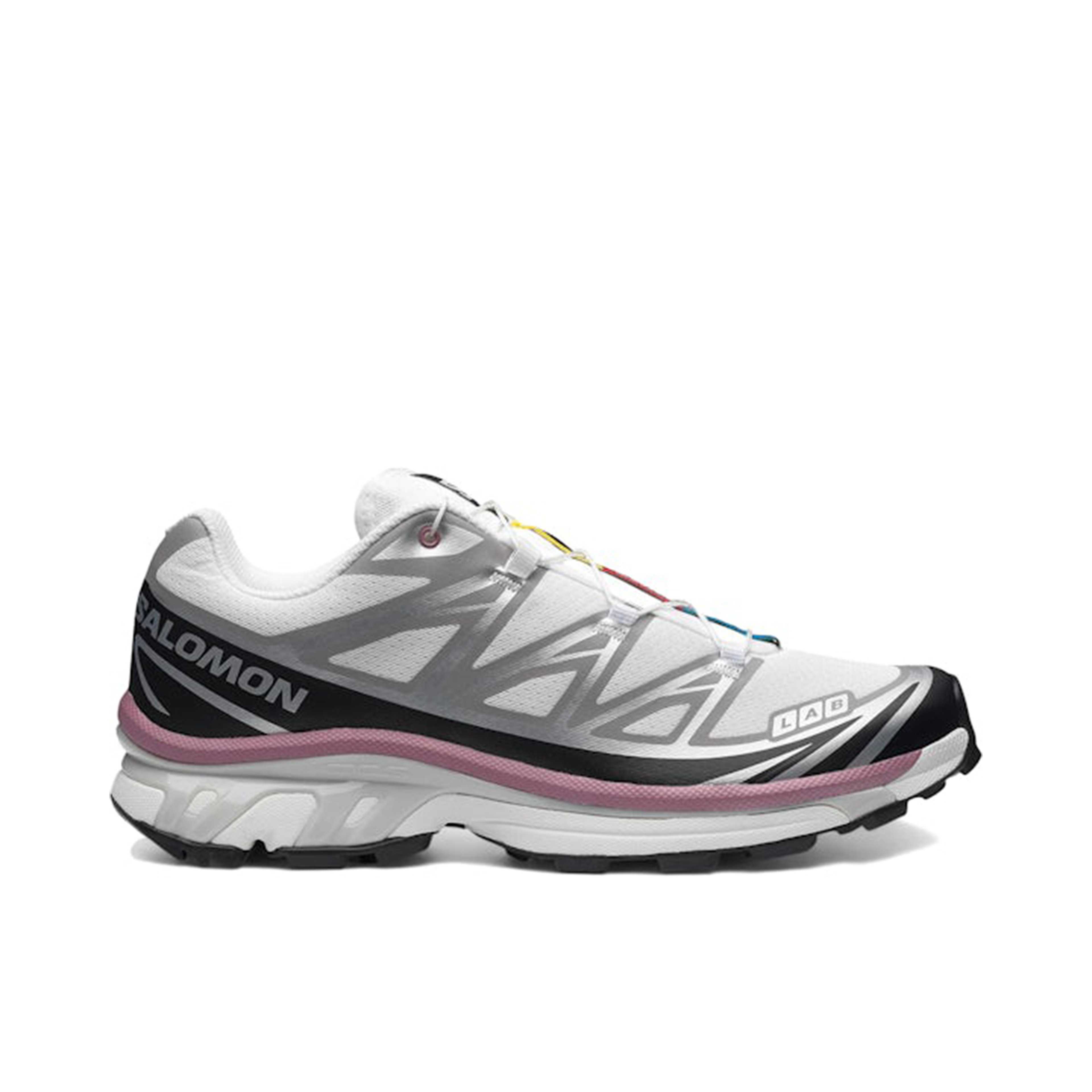 Salomon XT-6 White Black Dusky Orchid