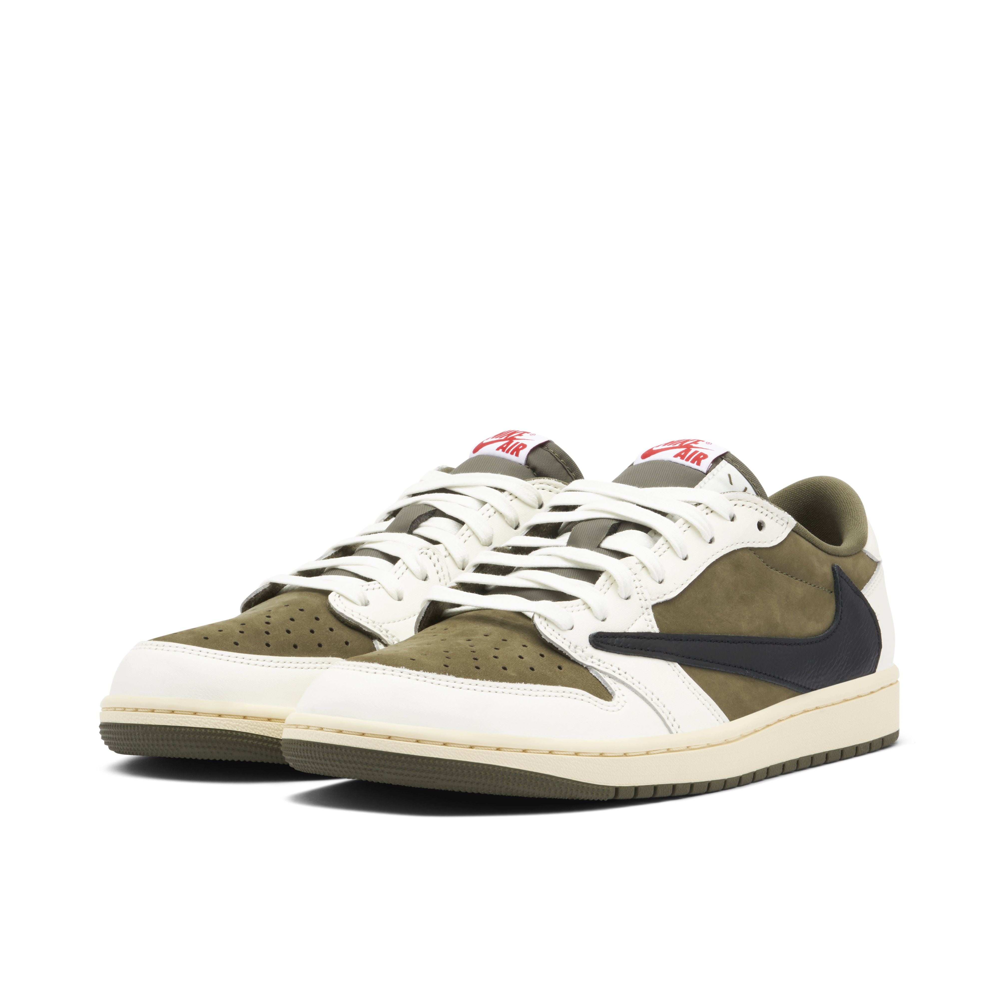 Air Jordan 1 Retro Low OG SP Travis Scott Medium Olive | DM7866