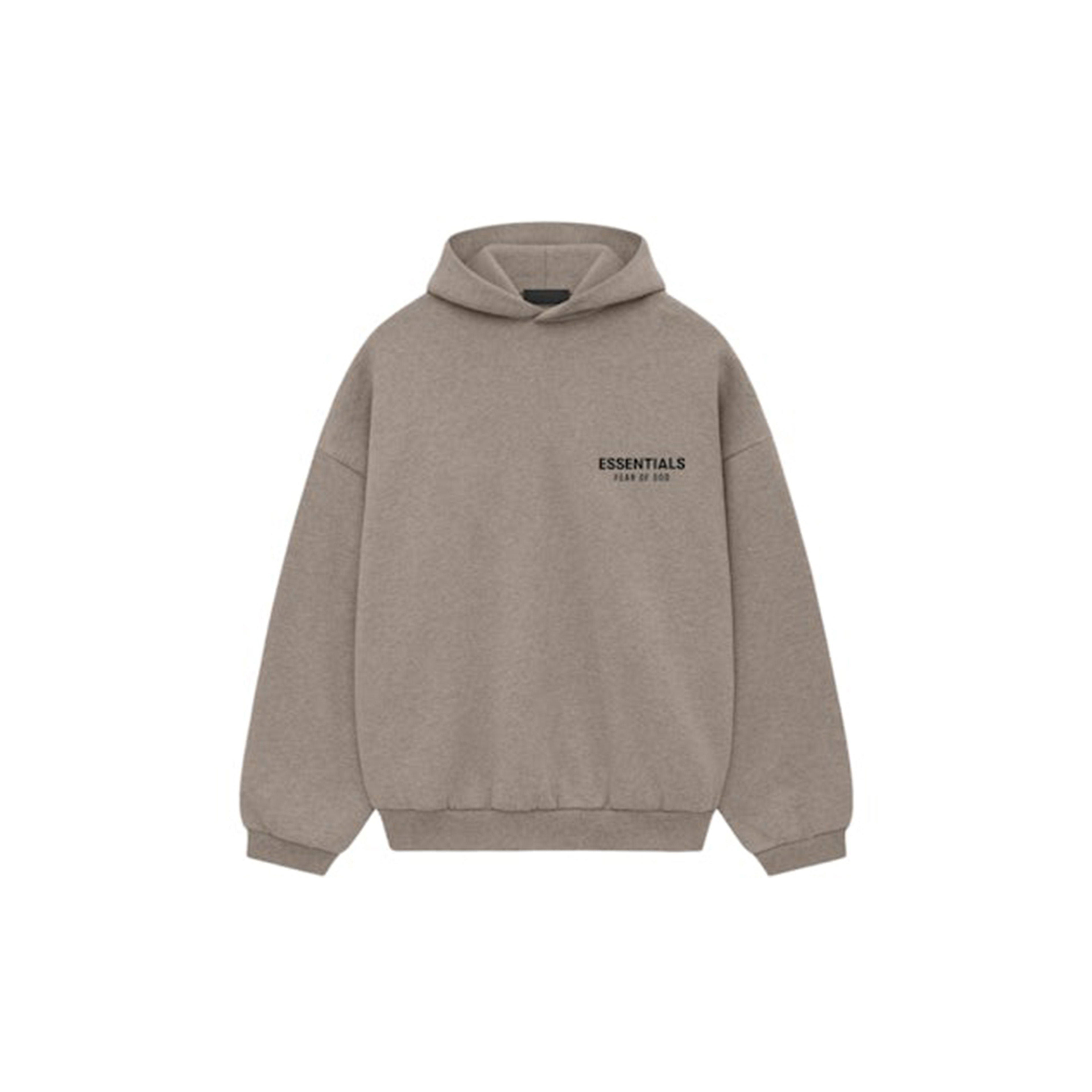 Fear of God Essentials Fleece Hoodie (FW24) Heather Gray