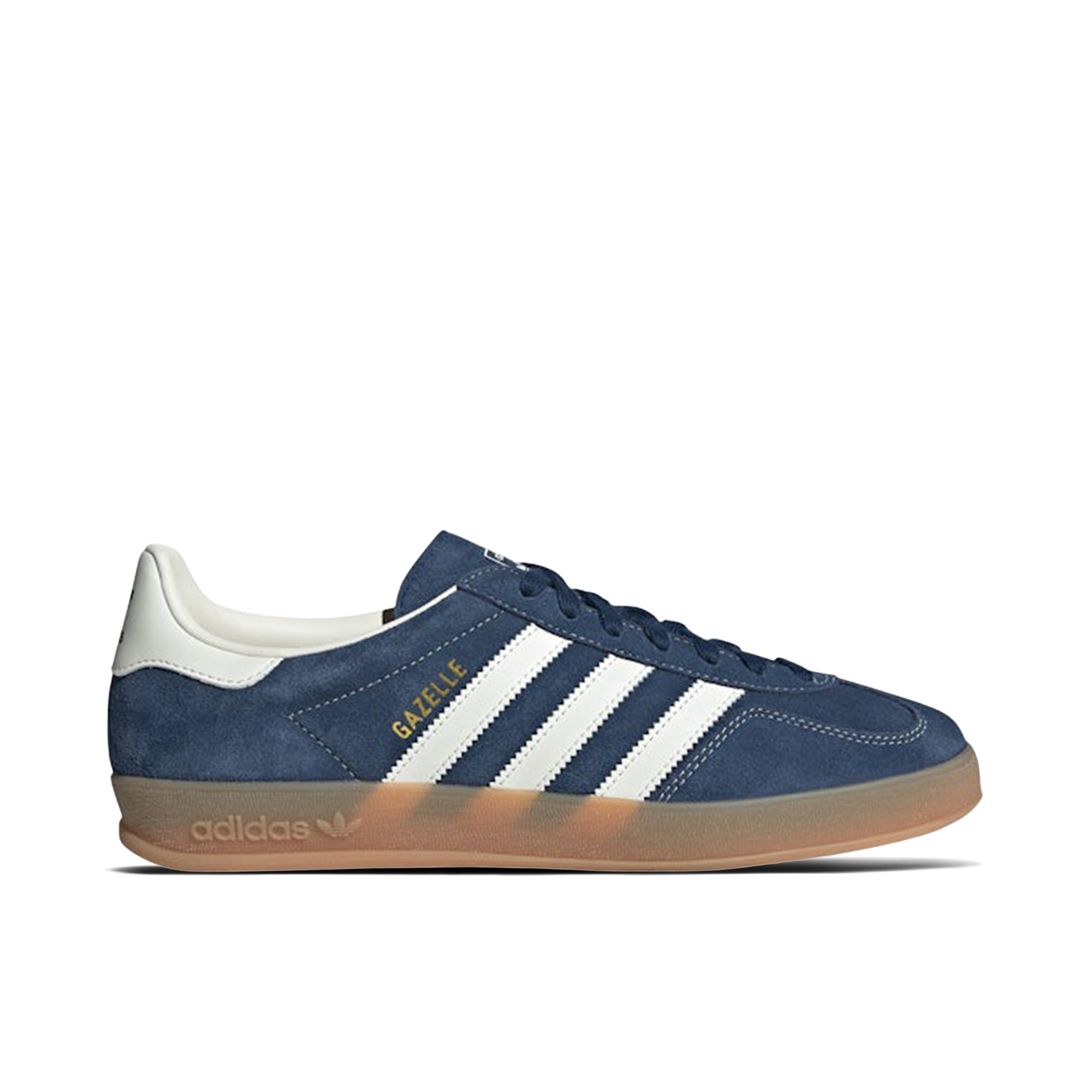 Adidas Gazelle Indoor Night Indigo Off White Gold Metallic