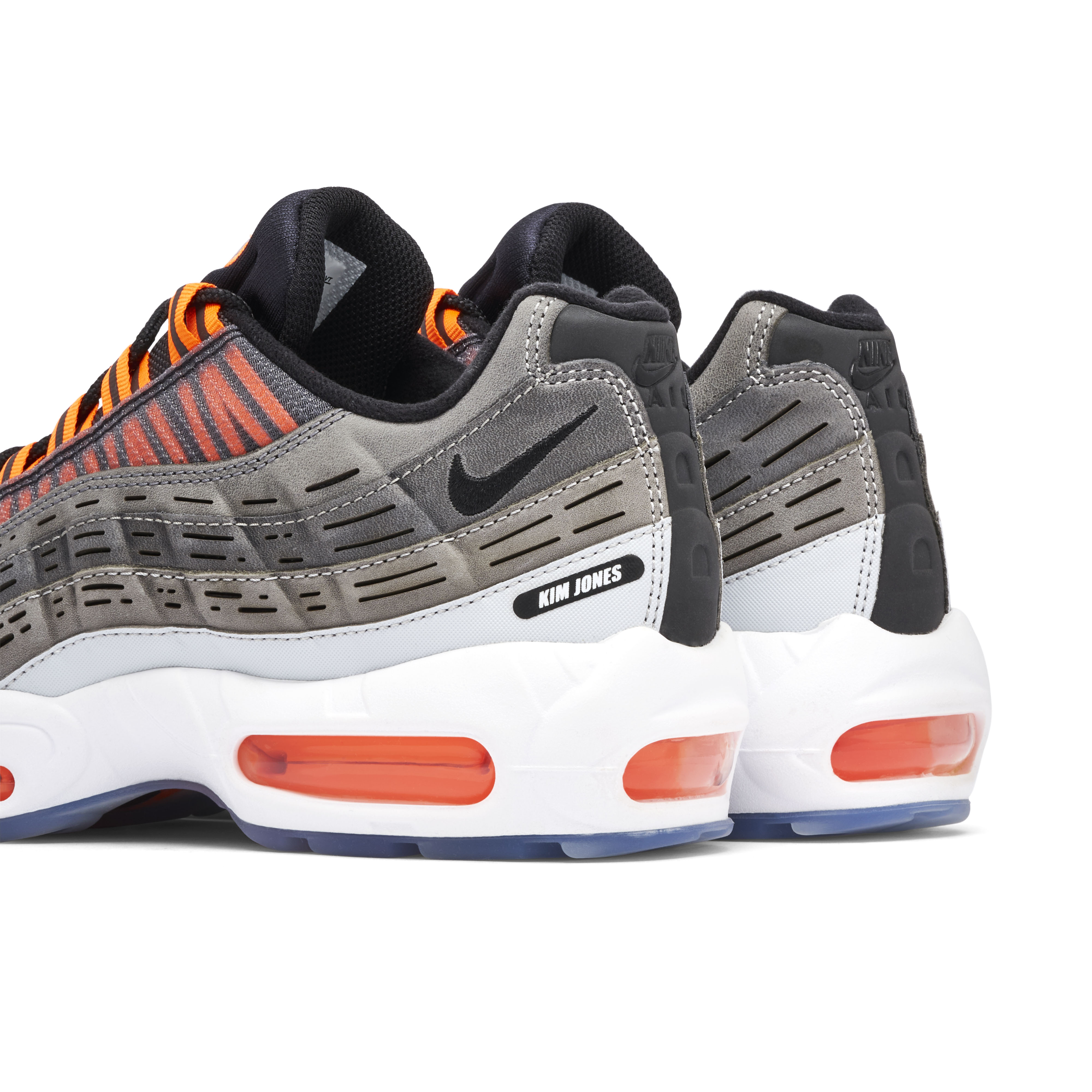 186000 NIKE ナイキ NIKE×KIM JONES ナイキ×キム ジョーンズ スニーカー AIR MAX 95 DD1871-001  27 グレー/オレンジ メンズ [0000000000335] ナイキ ナイキ×キム・ジョーンズ エアマックス 95 DD1871 (ランニング