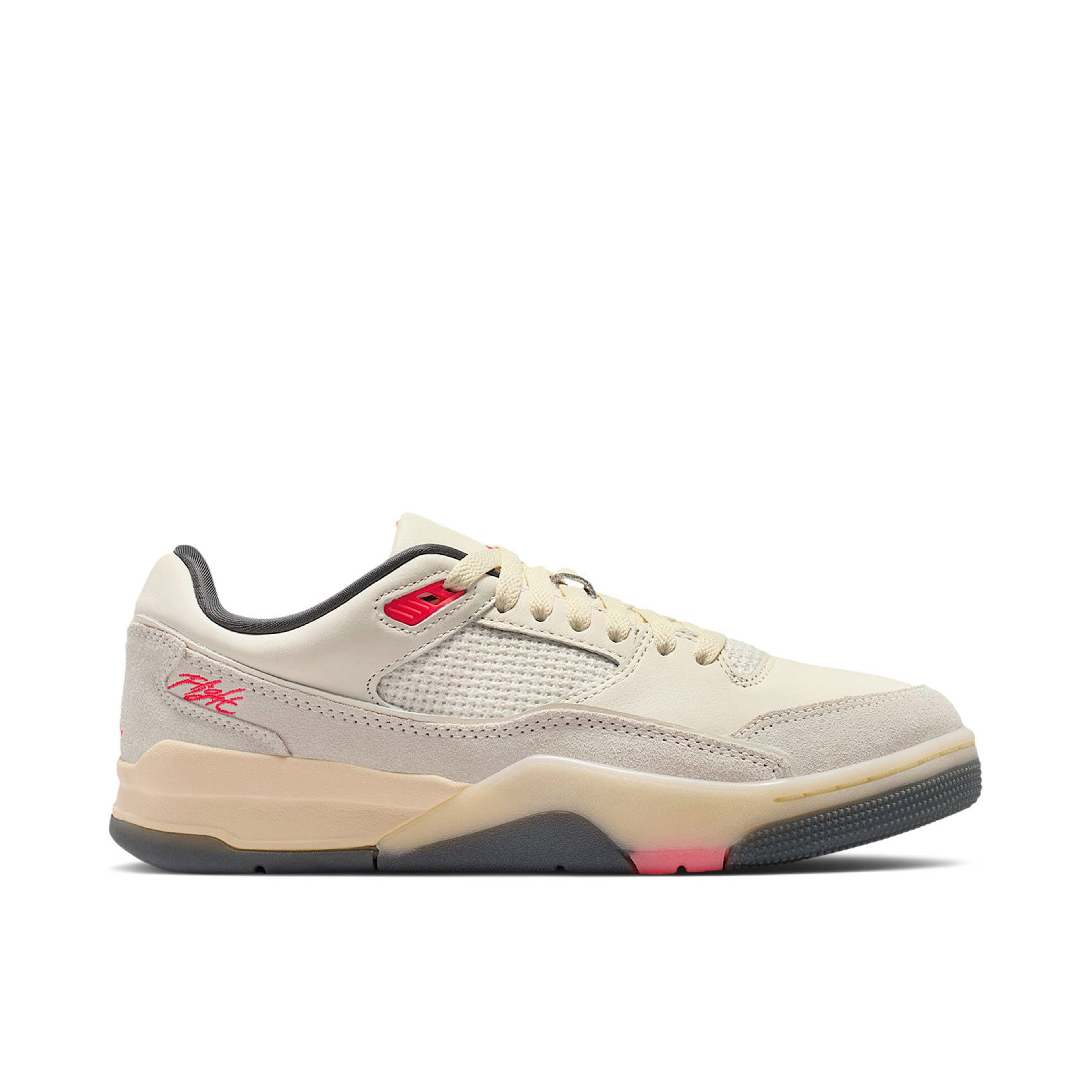 Air Jordan Flight Court Pale Ivory Anthracite Infrared Womens
