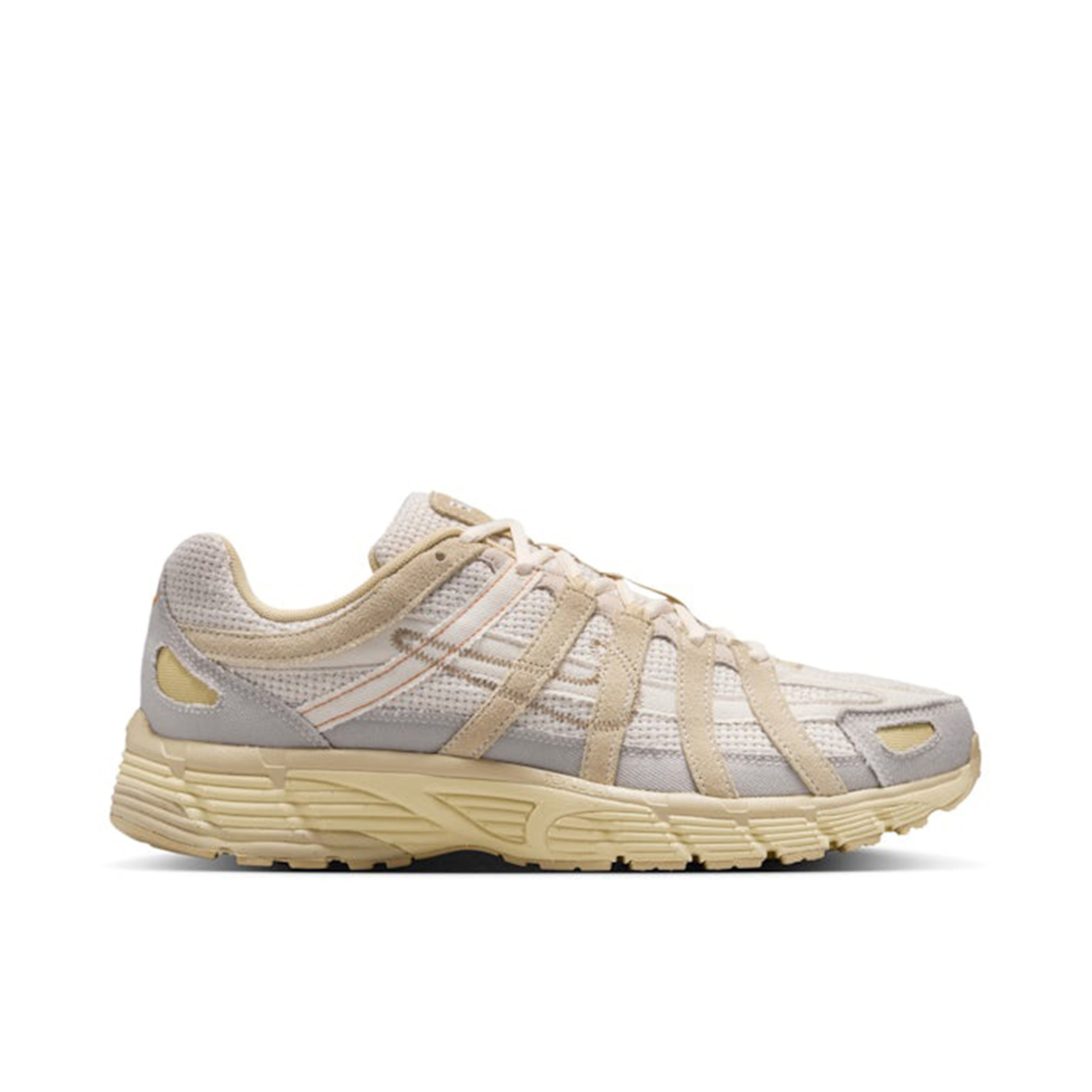 Nike P-6000 College Grey Khaki Safety Orange