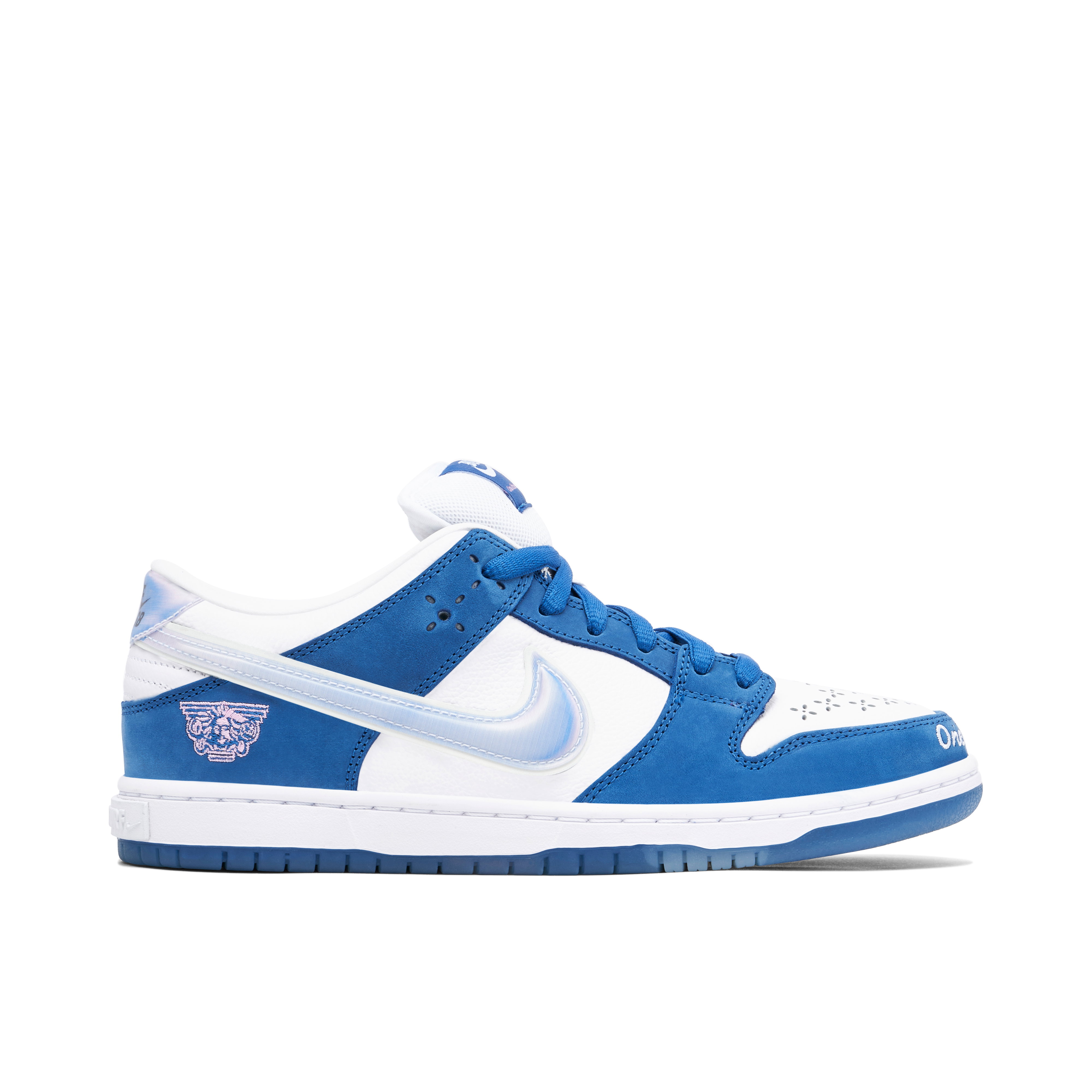 Nike SB Dunk Low x Born x Raised White Blue | FN7819-400 | Laced