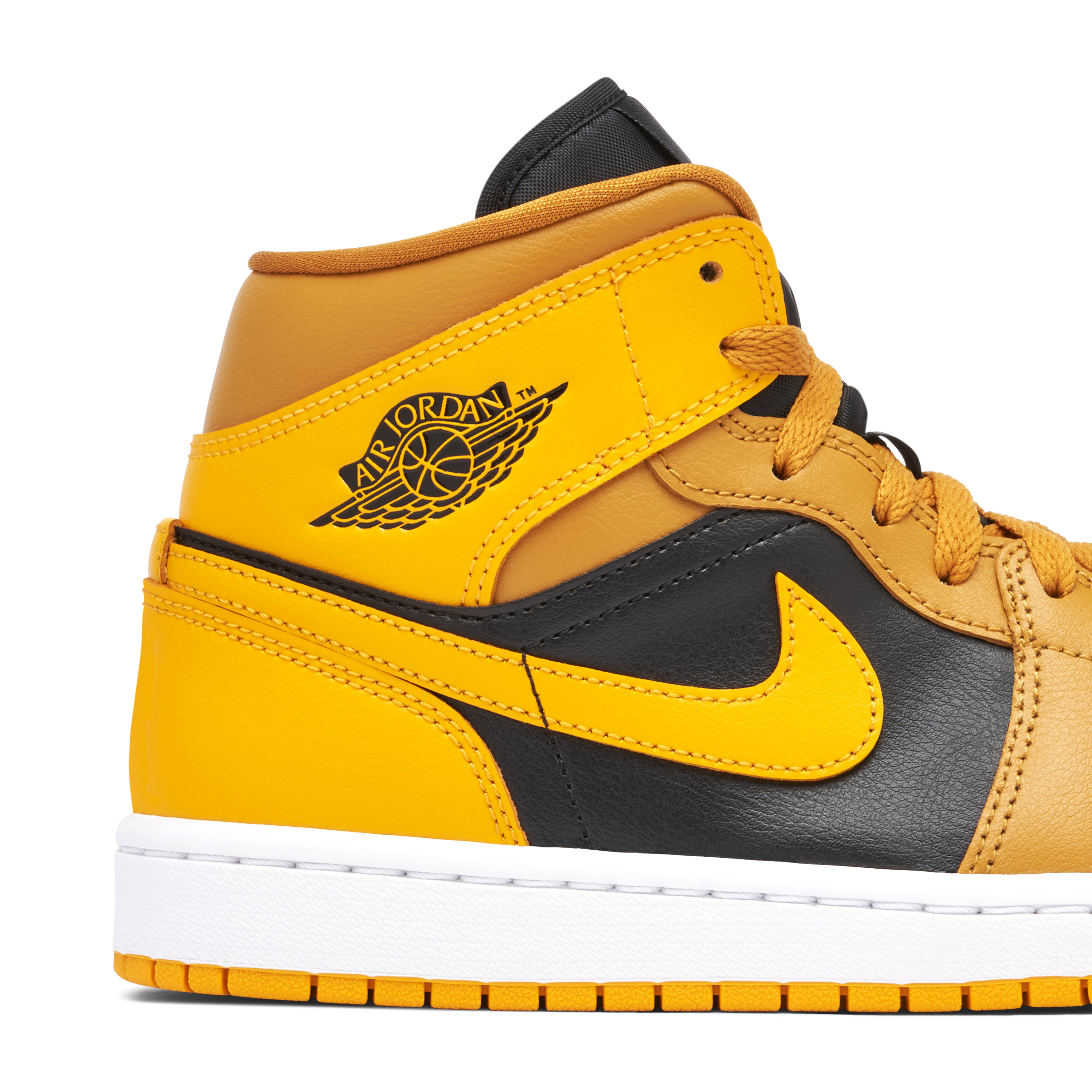 Air Jordan 1 Mid University Gold Womens | BQ6472-700 | Laced