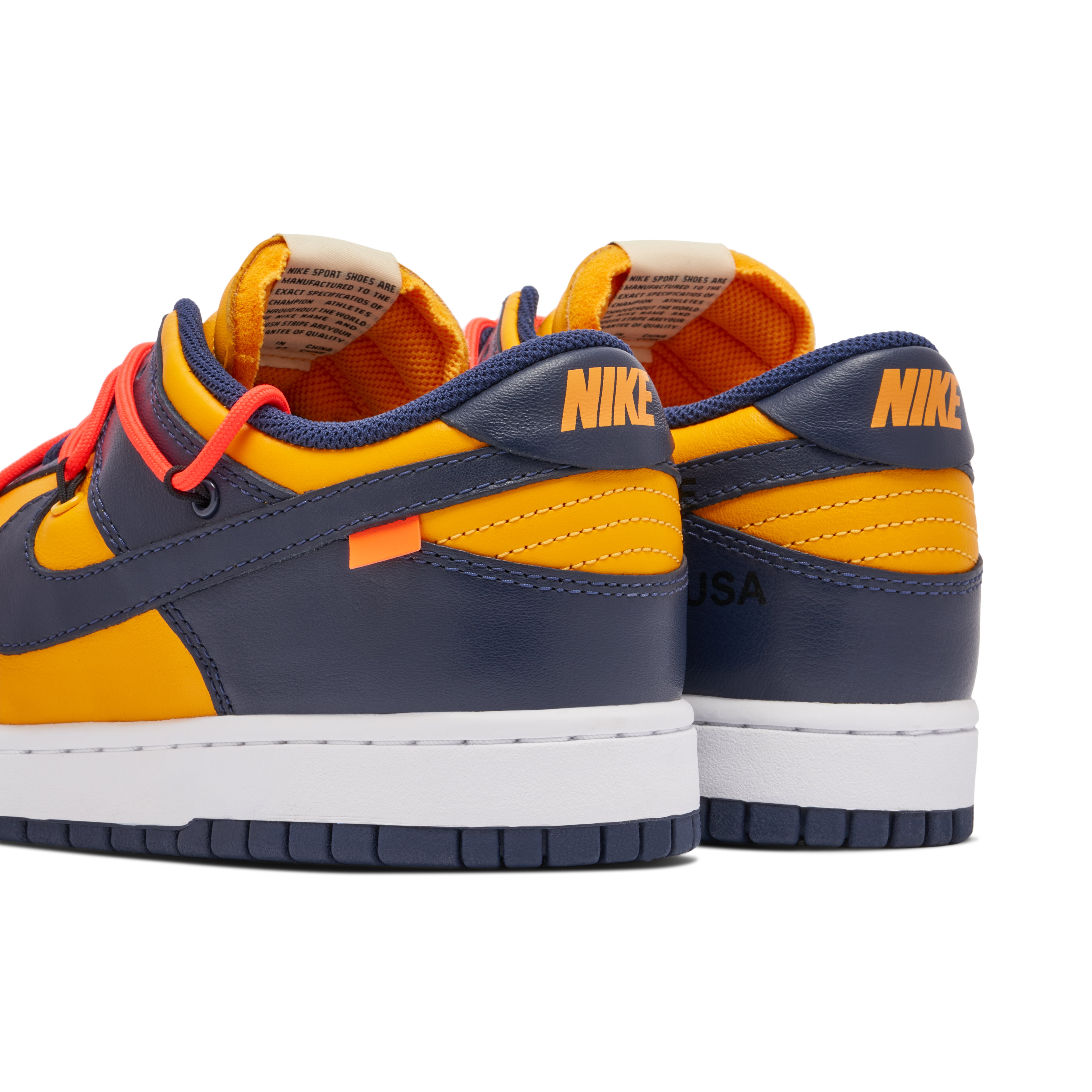 Off-White x Nike SB Dunk Low University Gold | CT0856-700 | Laced