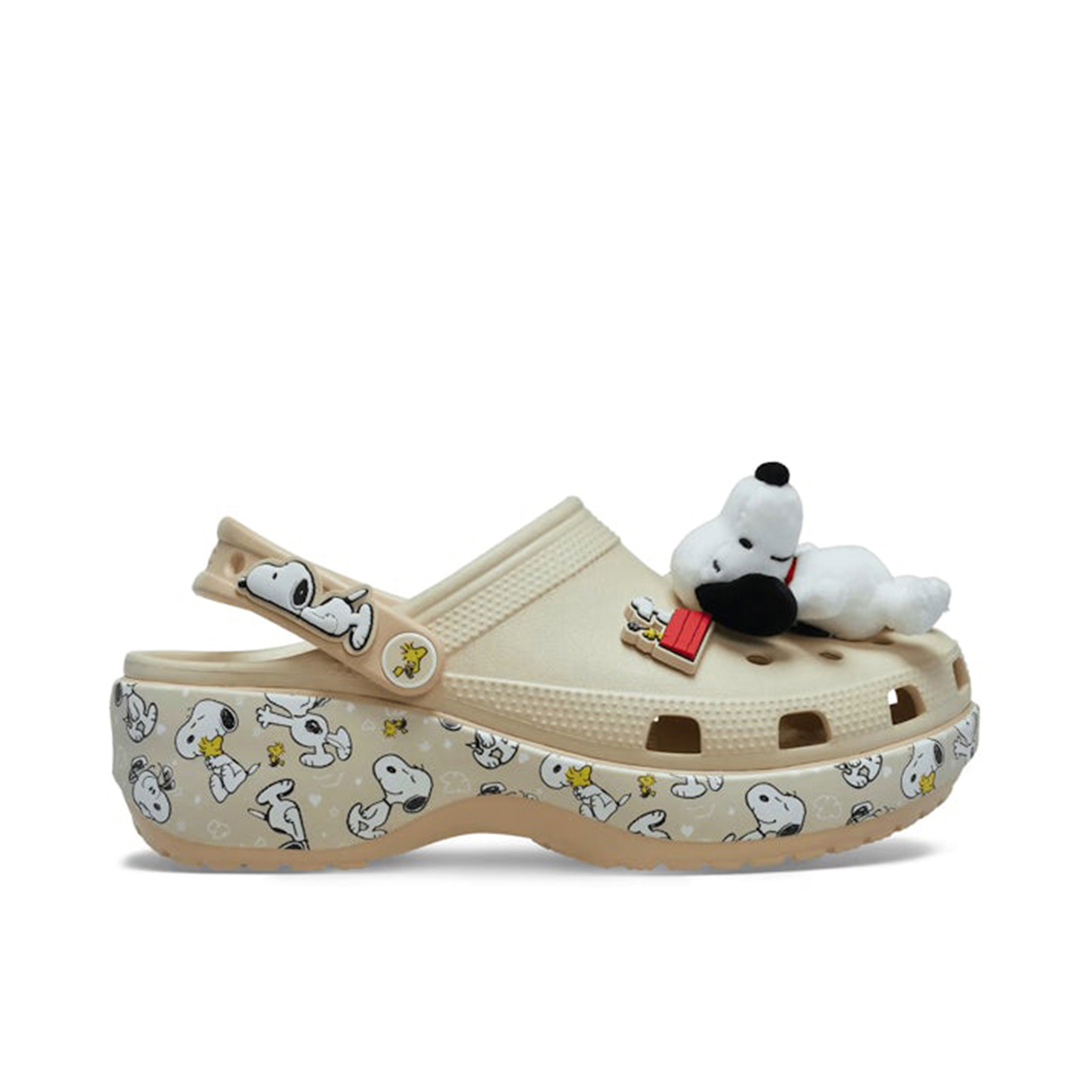 Crocs Classic Platform Clog Peanuts Womens