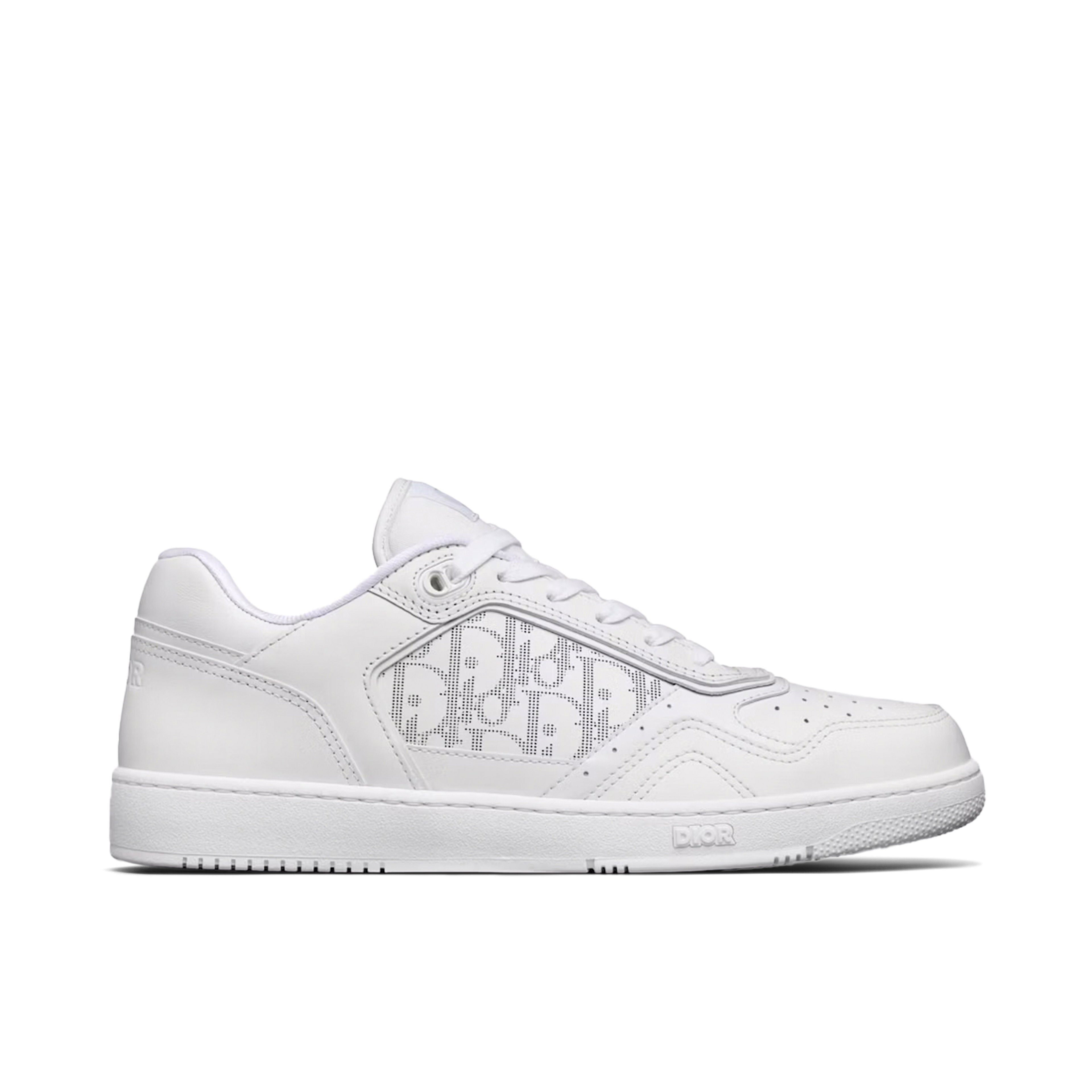 Dior B27 Low-Top White Calfskin