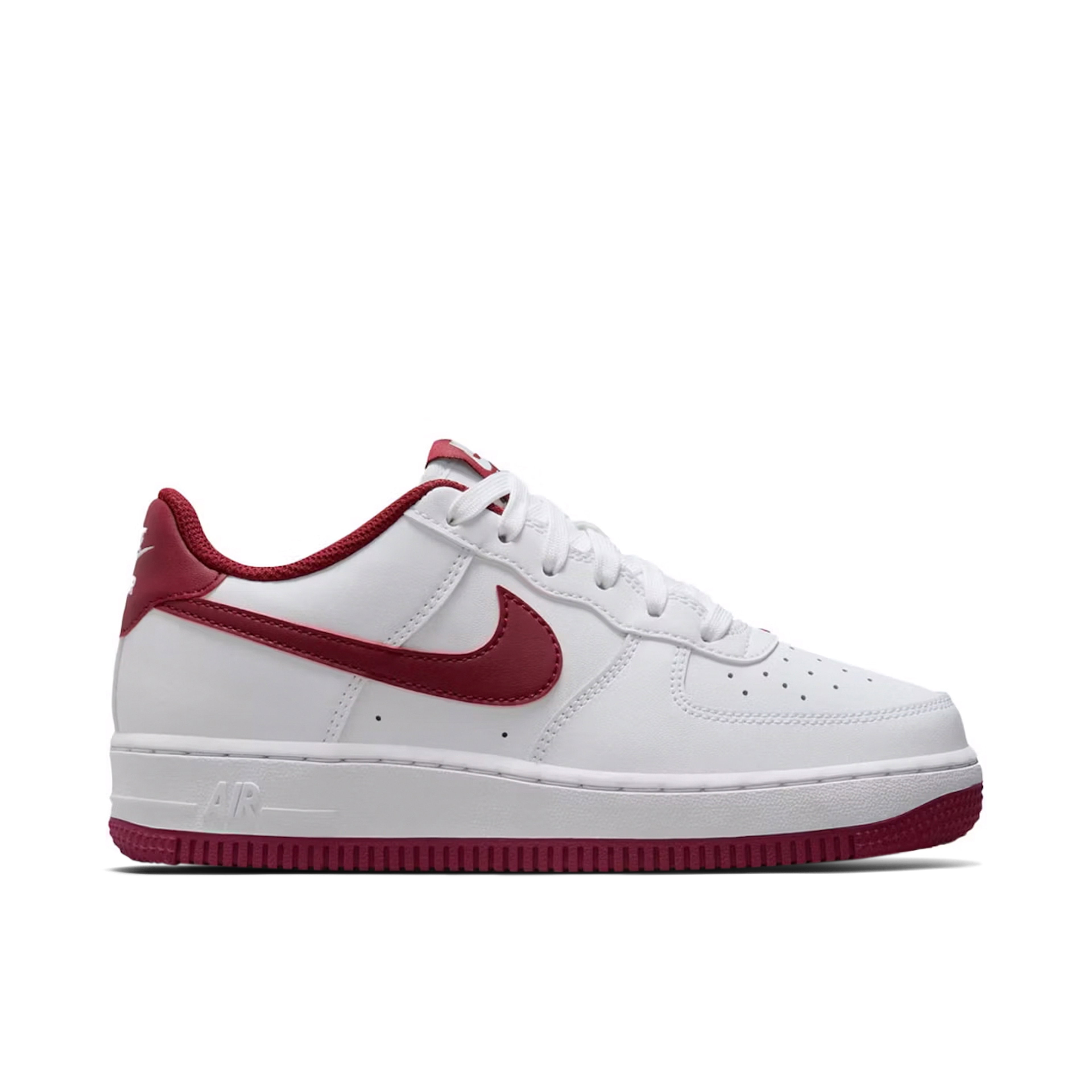 Nike Air Force 1 Low White Team Red GS