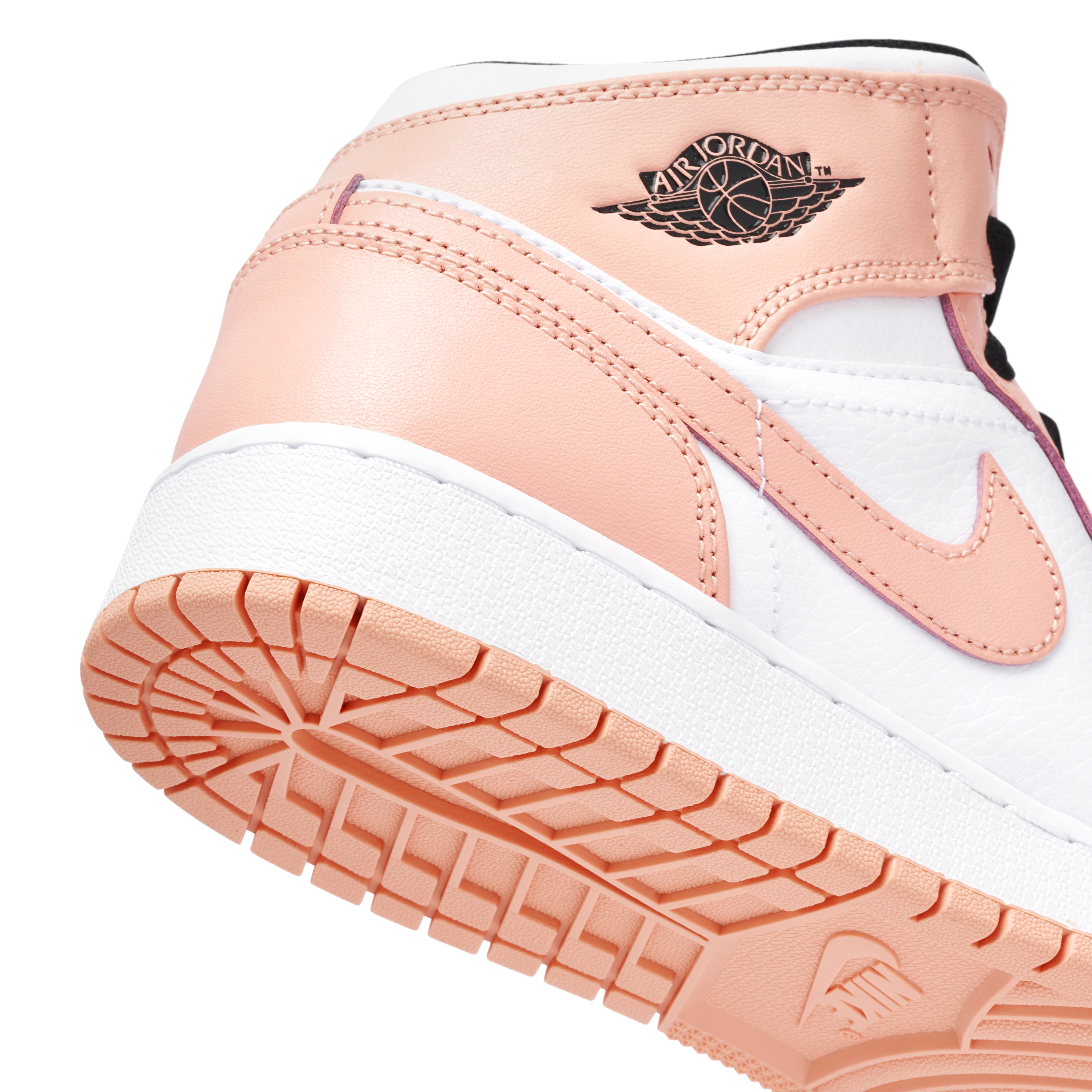 Air Jordan 1 Mid Crimson Tint GS | 554725-133 | Laced