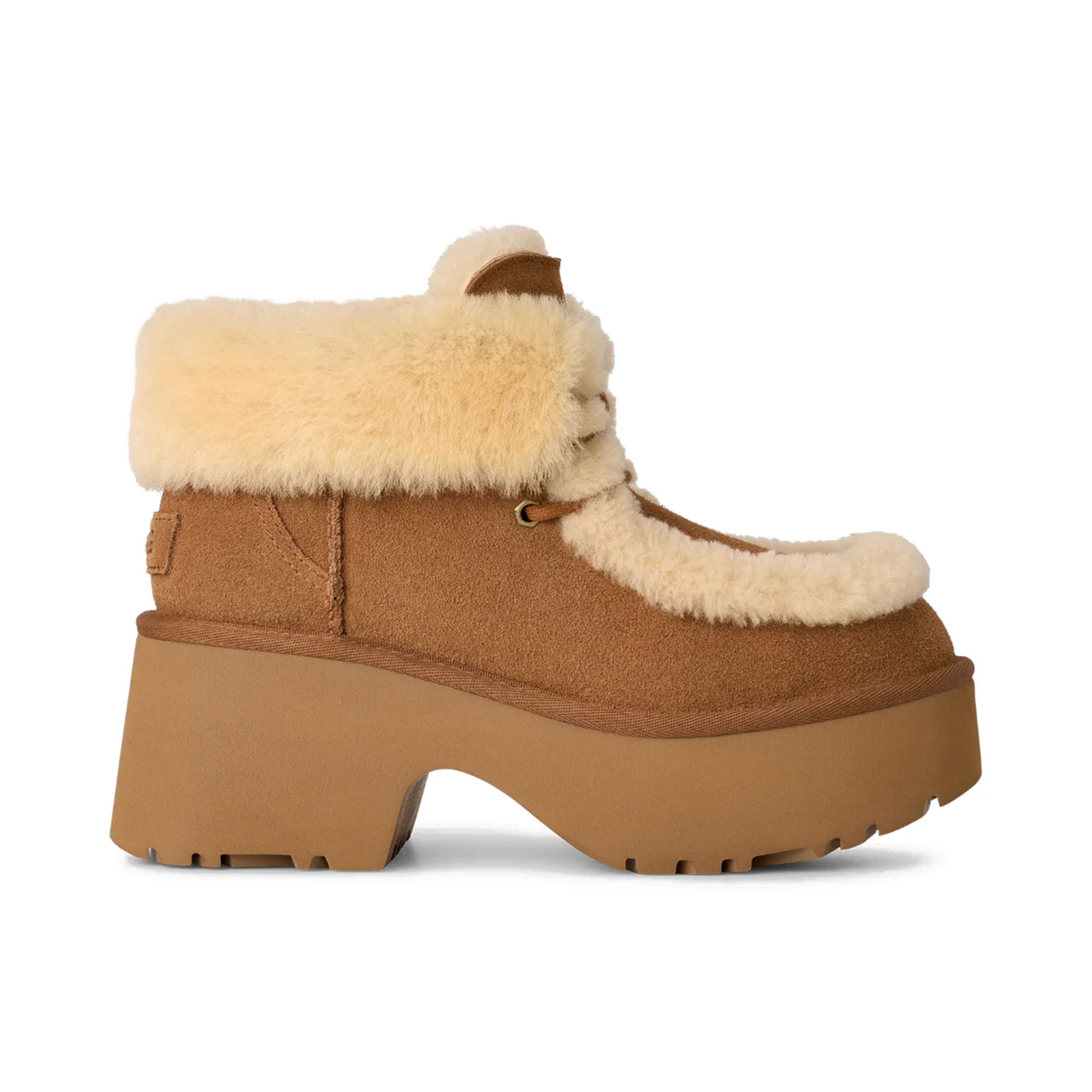 UGG Esmee Lace Up Boot Chestnut Womens