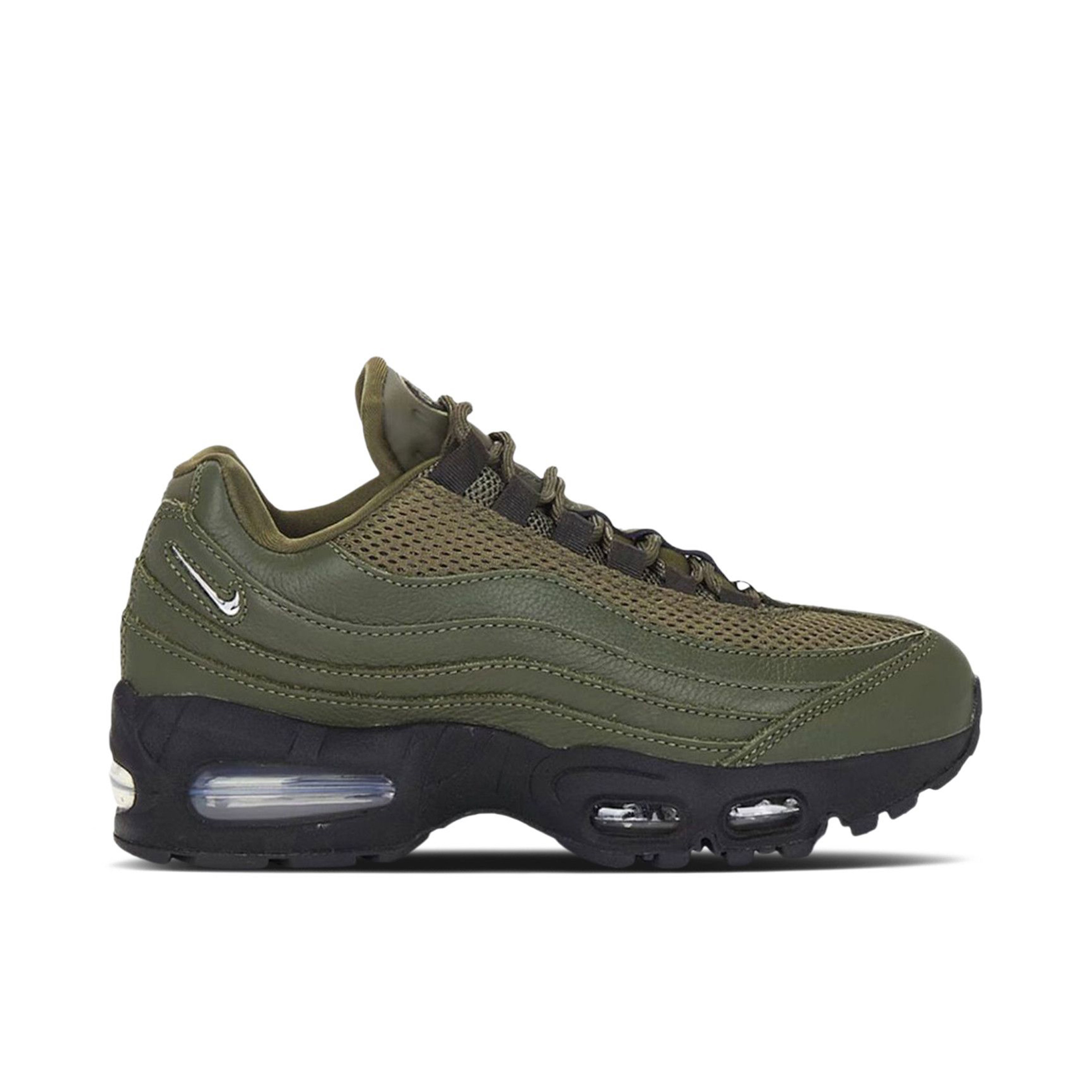 Nike Air Max 95 Big Bubble Cargo Khaki Jewel Swoosh Womens