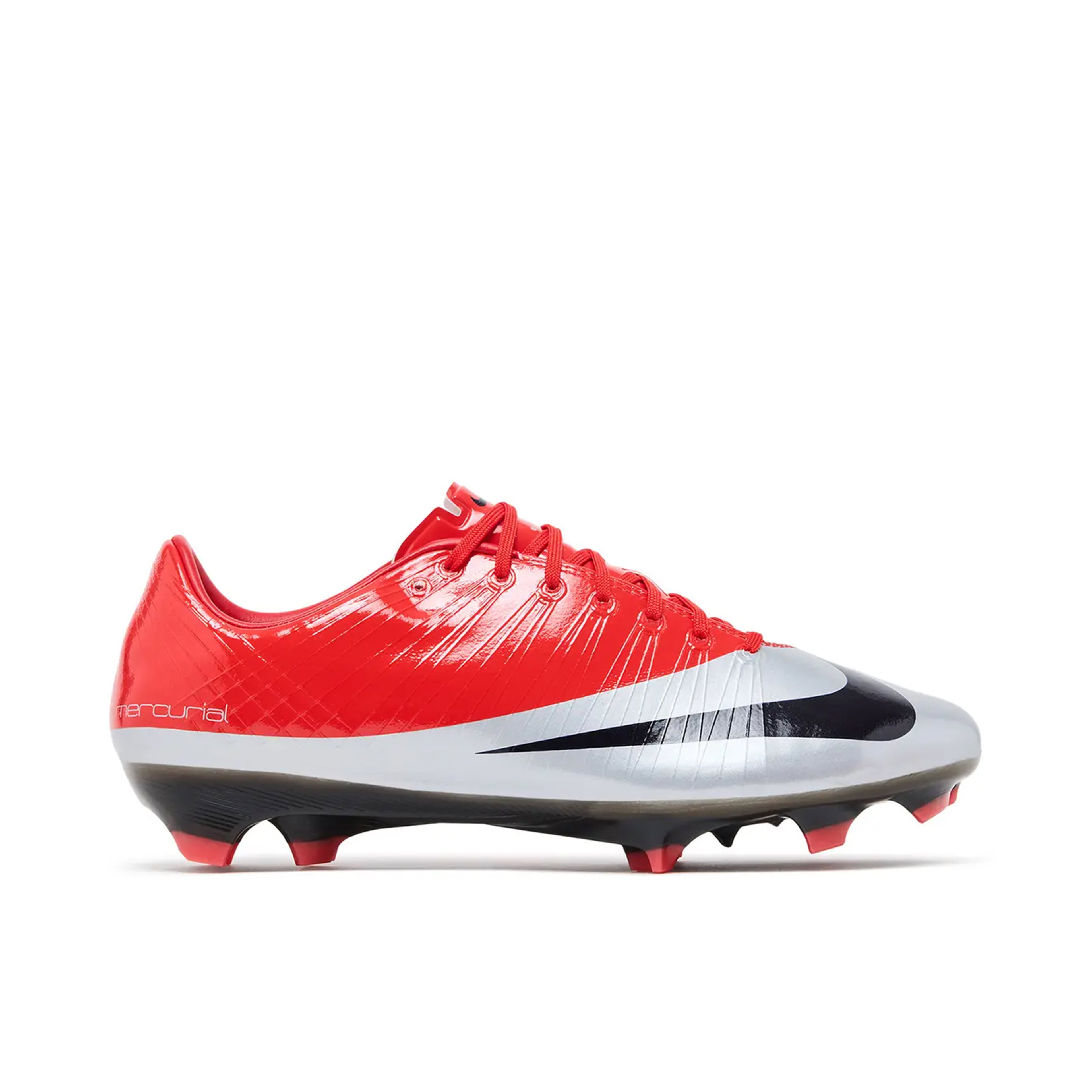 Nike Zoom Mercurial Vapor Superfly 1 RGN FG SE CR7 Max Orange Metallic Silver