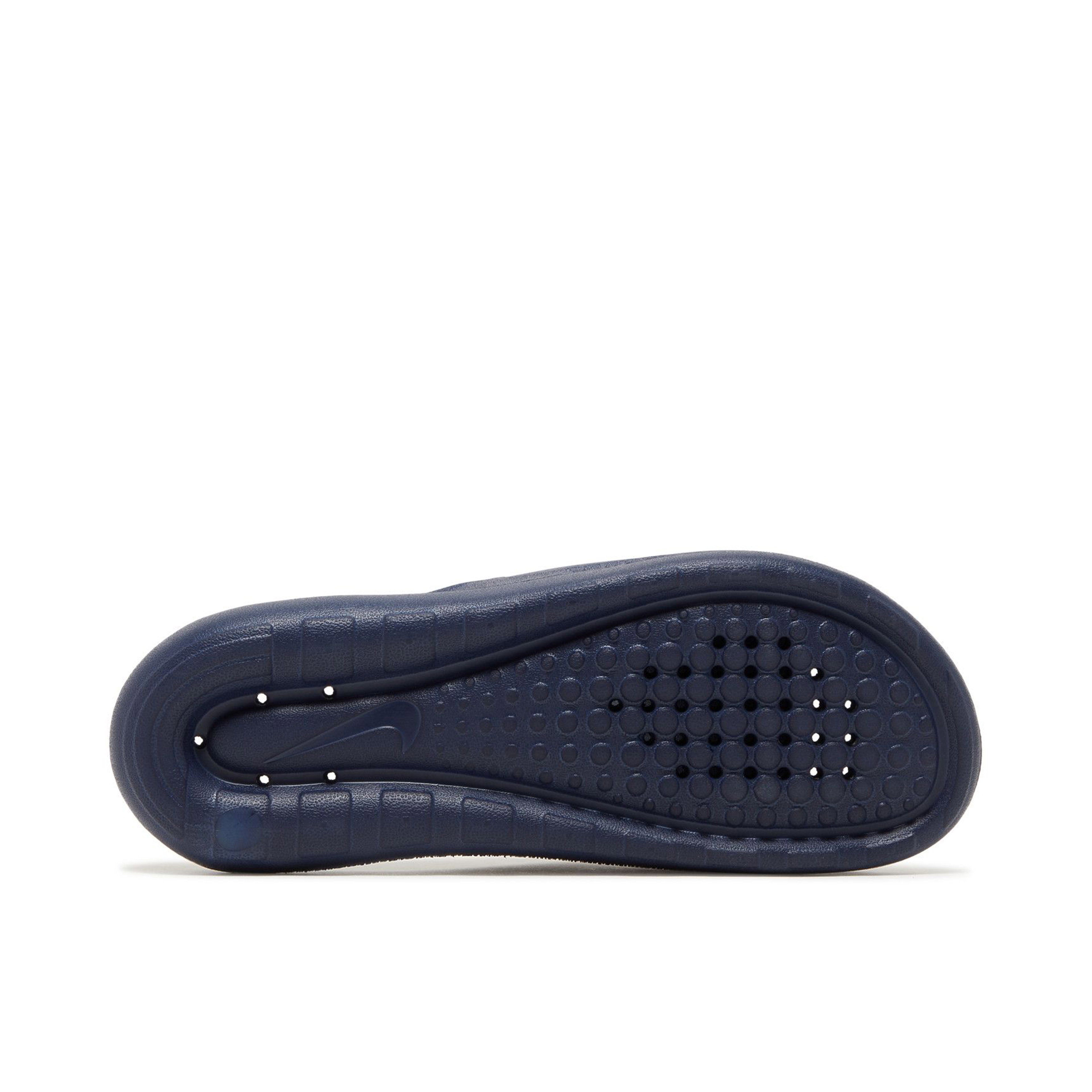 Nike Victori One Shower Slide Polka Dot Swoosh Midnight Navy