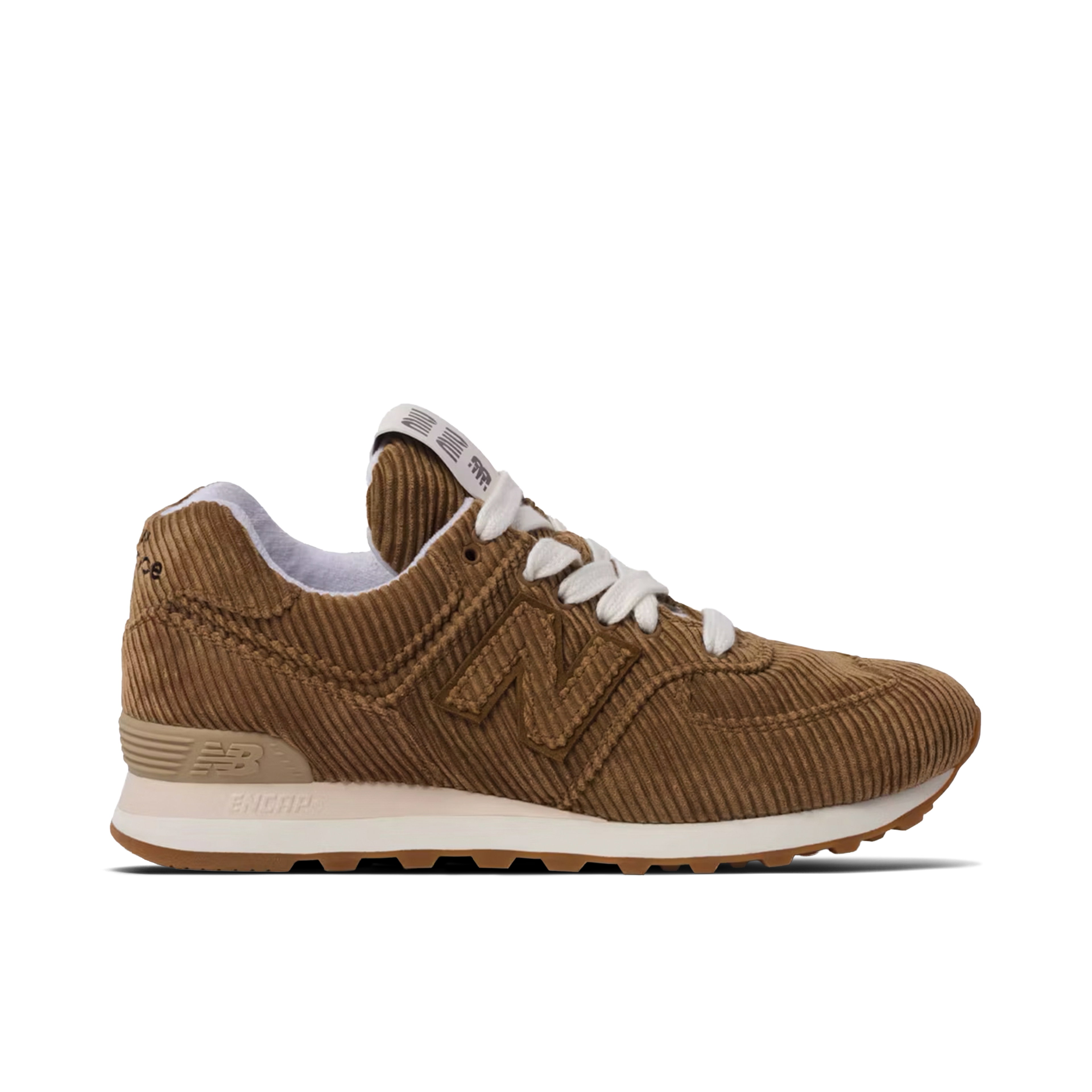 New Balance 574 Miu Miu Cinnamon Striped Velvet (Women's)