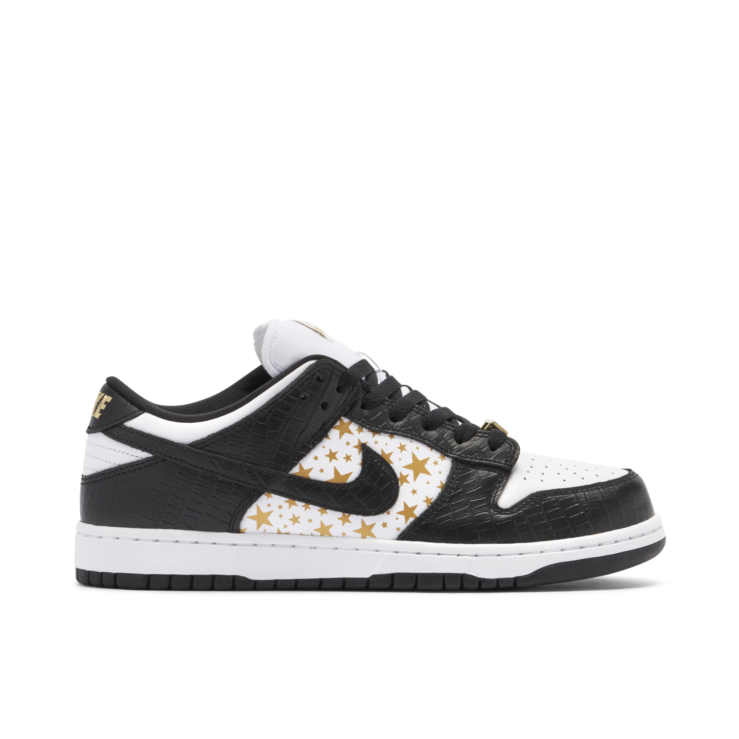 Supreme x Nike SB Dunk Low Stars Black