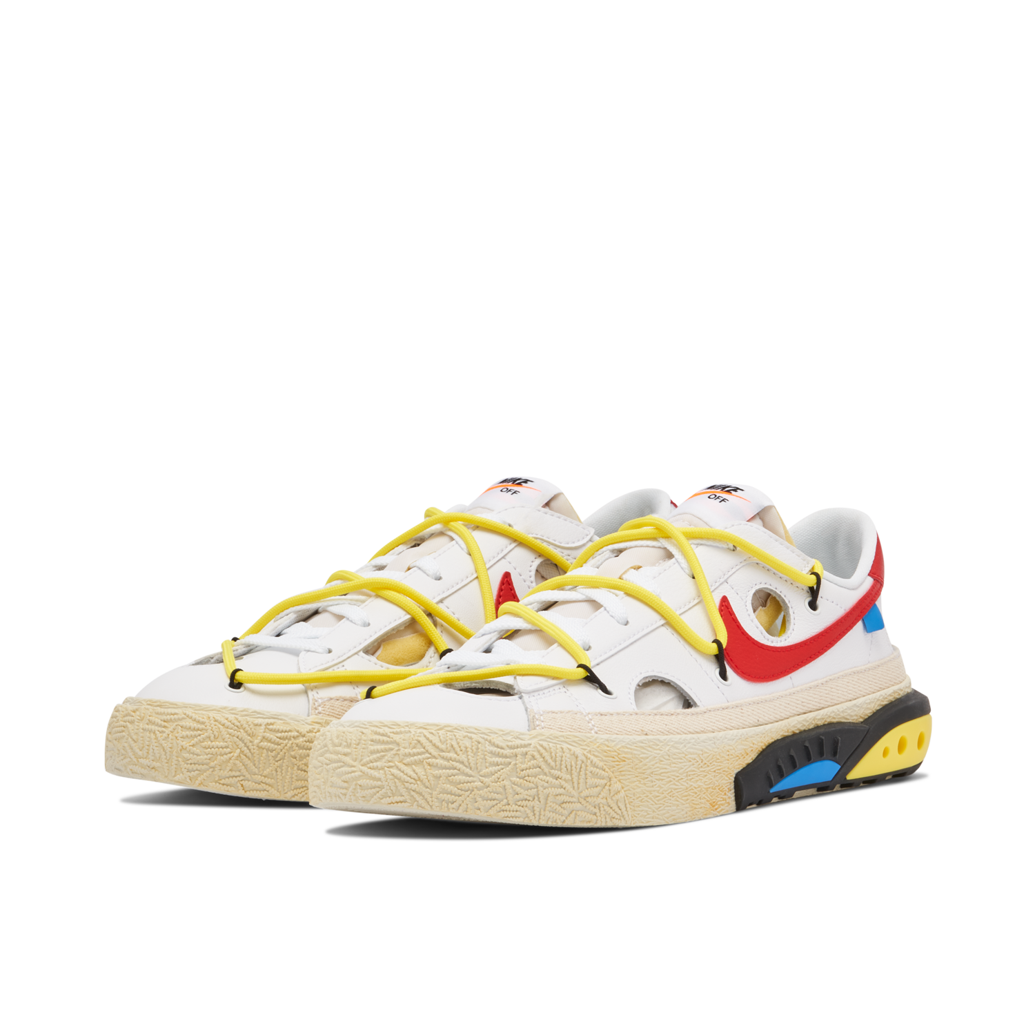 Off-White x Nike Blazer Low White University Red