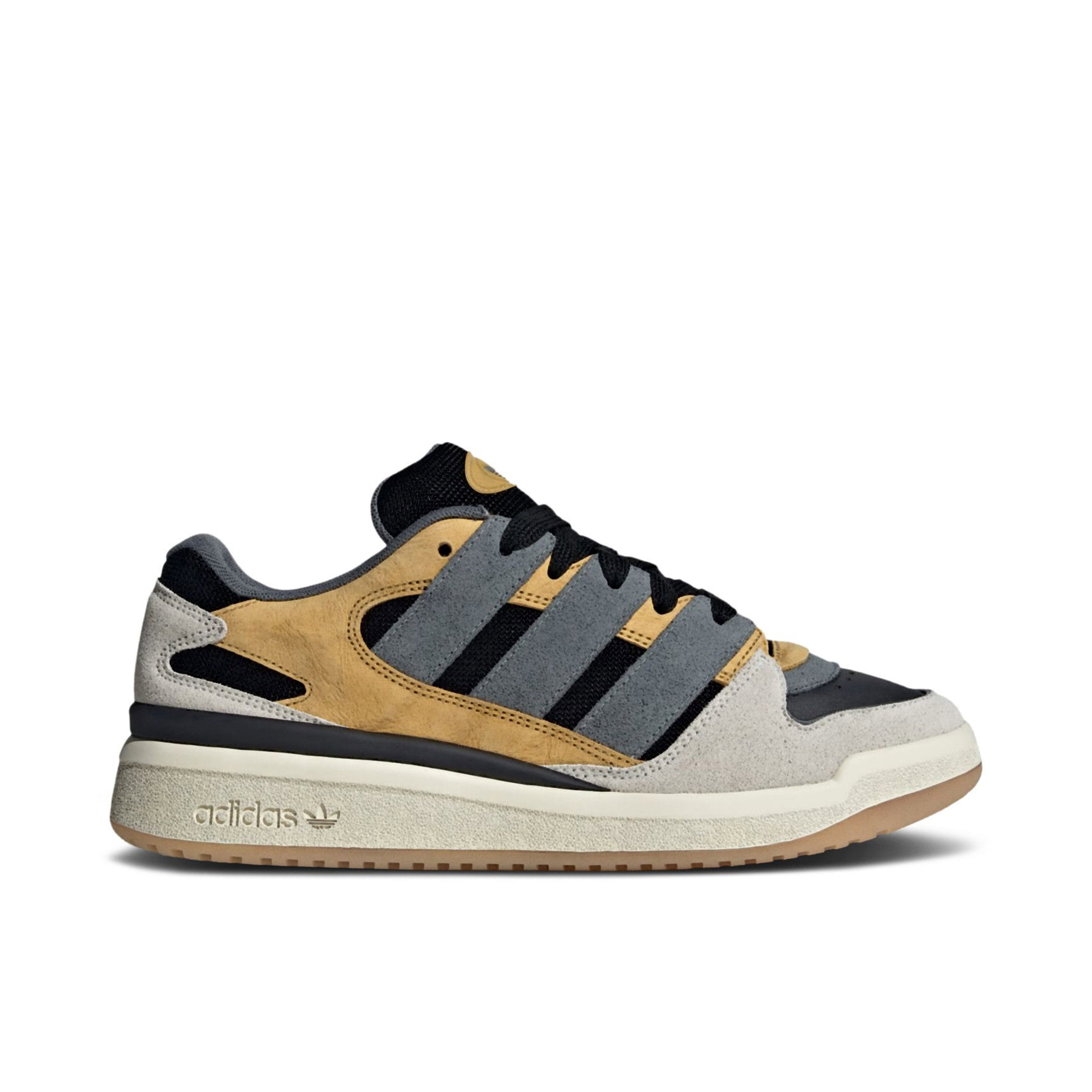 Adidas Forum Puffed Black Oat Off White