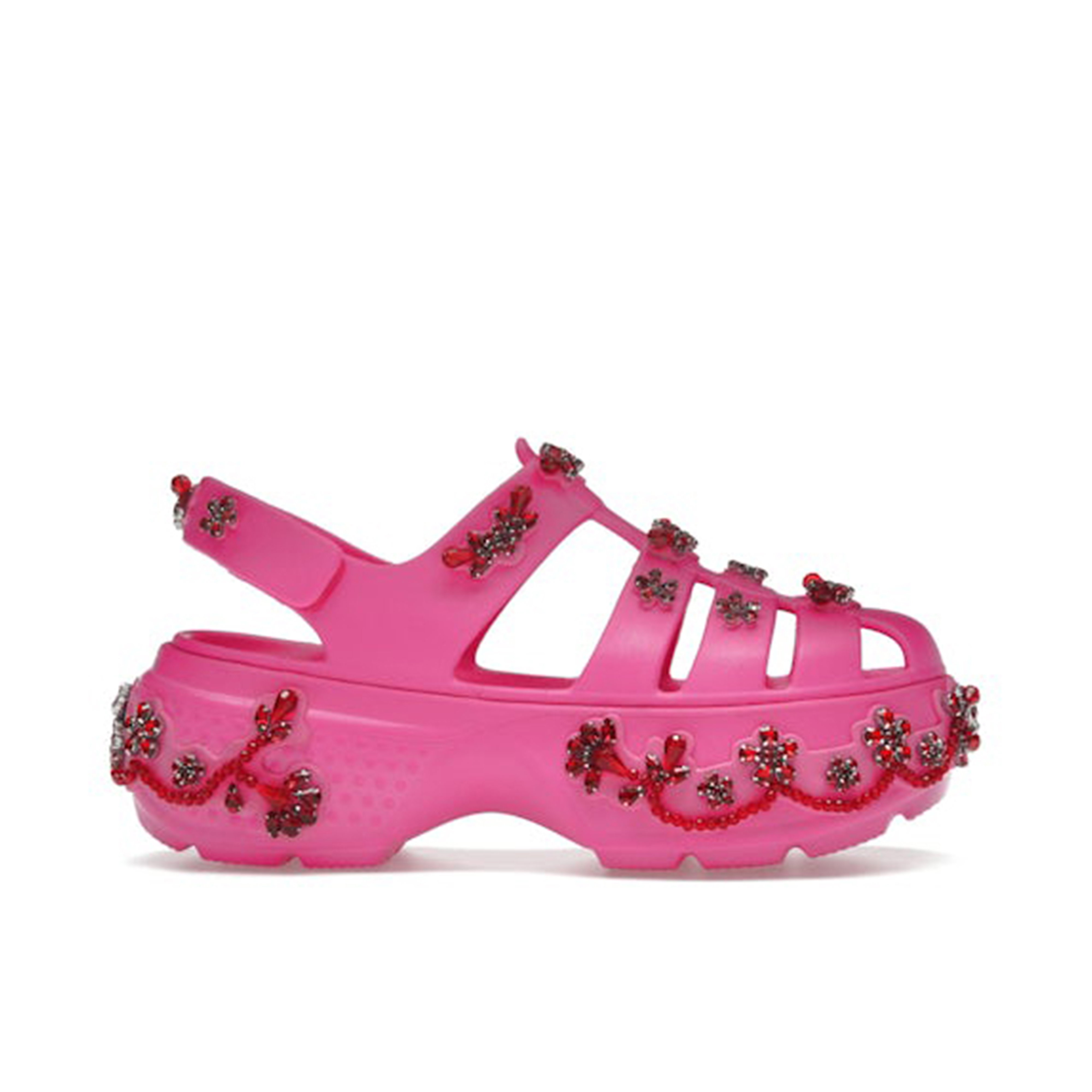 Crocs Stomp Fisherman Clog Simone Rocha Electric Pink | 211428-6QQ