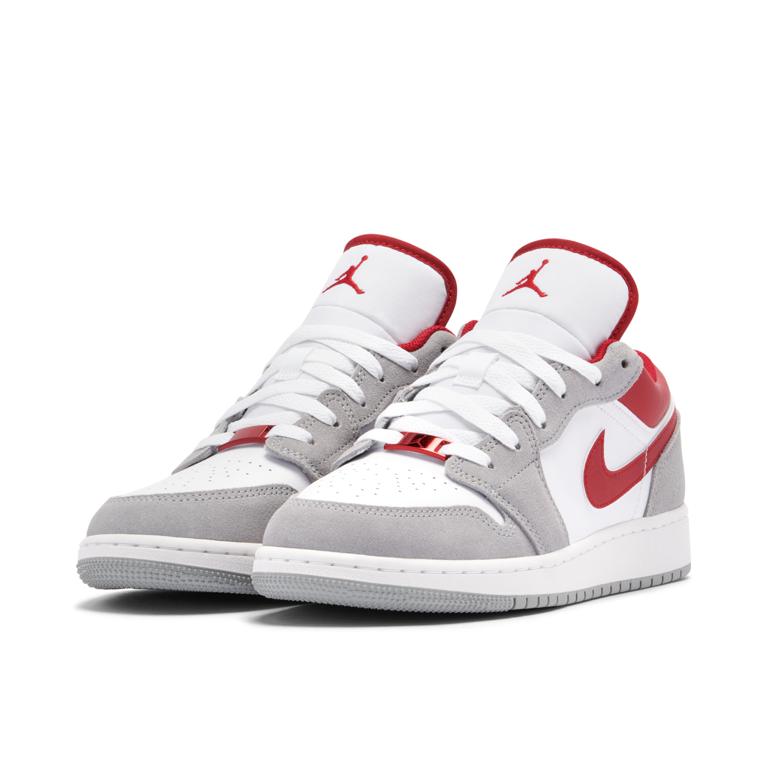 Air Jordan 1 Low Grey Red GS