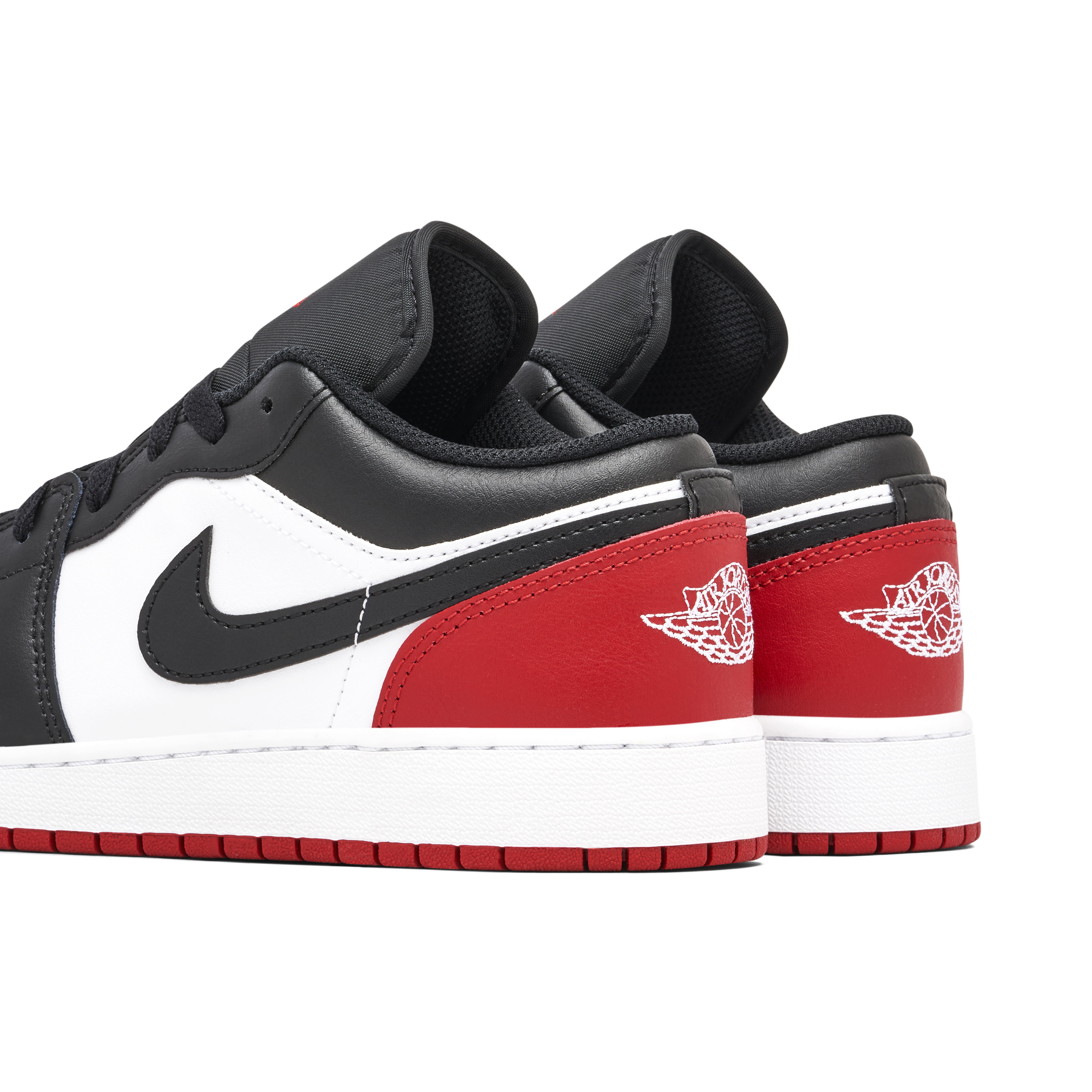 Air Jordan 1 Low Bred Toe 2.0 GS | 553560-161 | Laced
