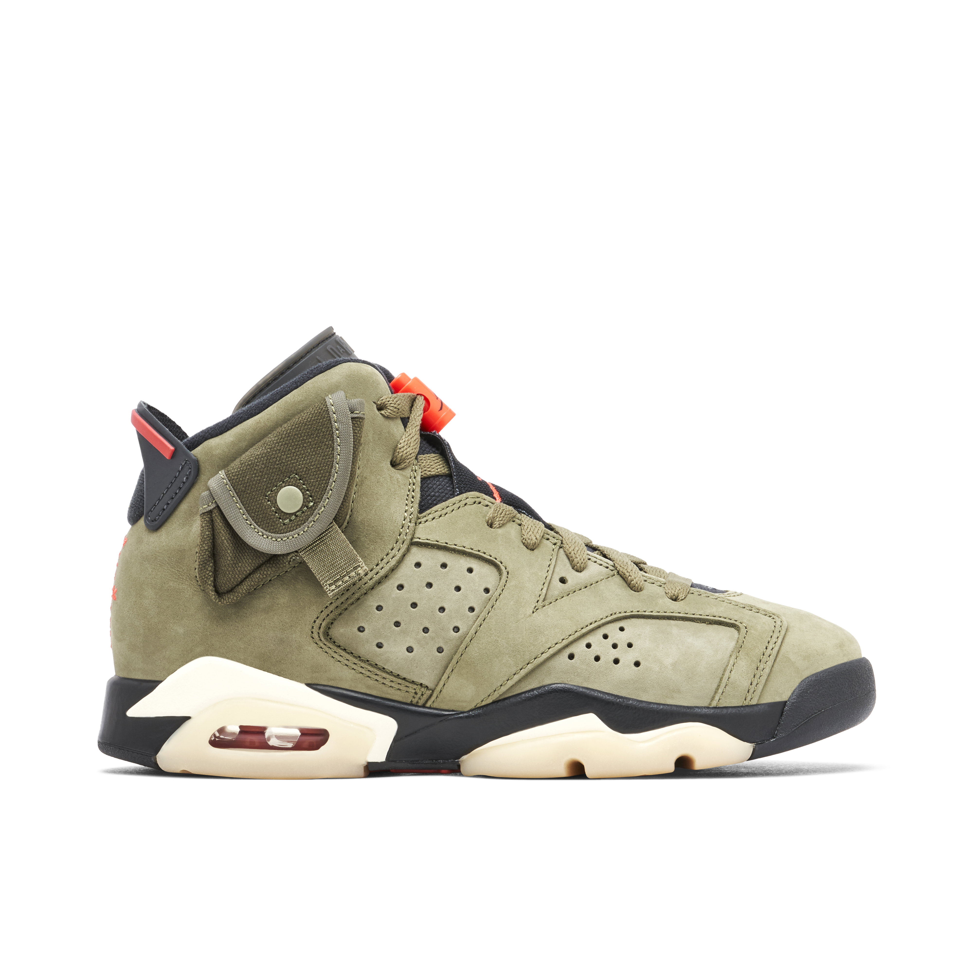 Travis Scott x Air Jordan 6 Olive GS | CN1085-200 | Laced