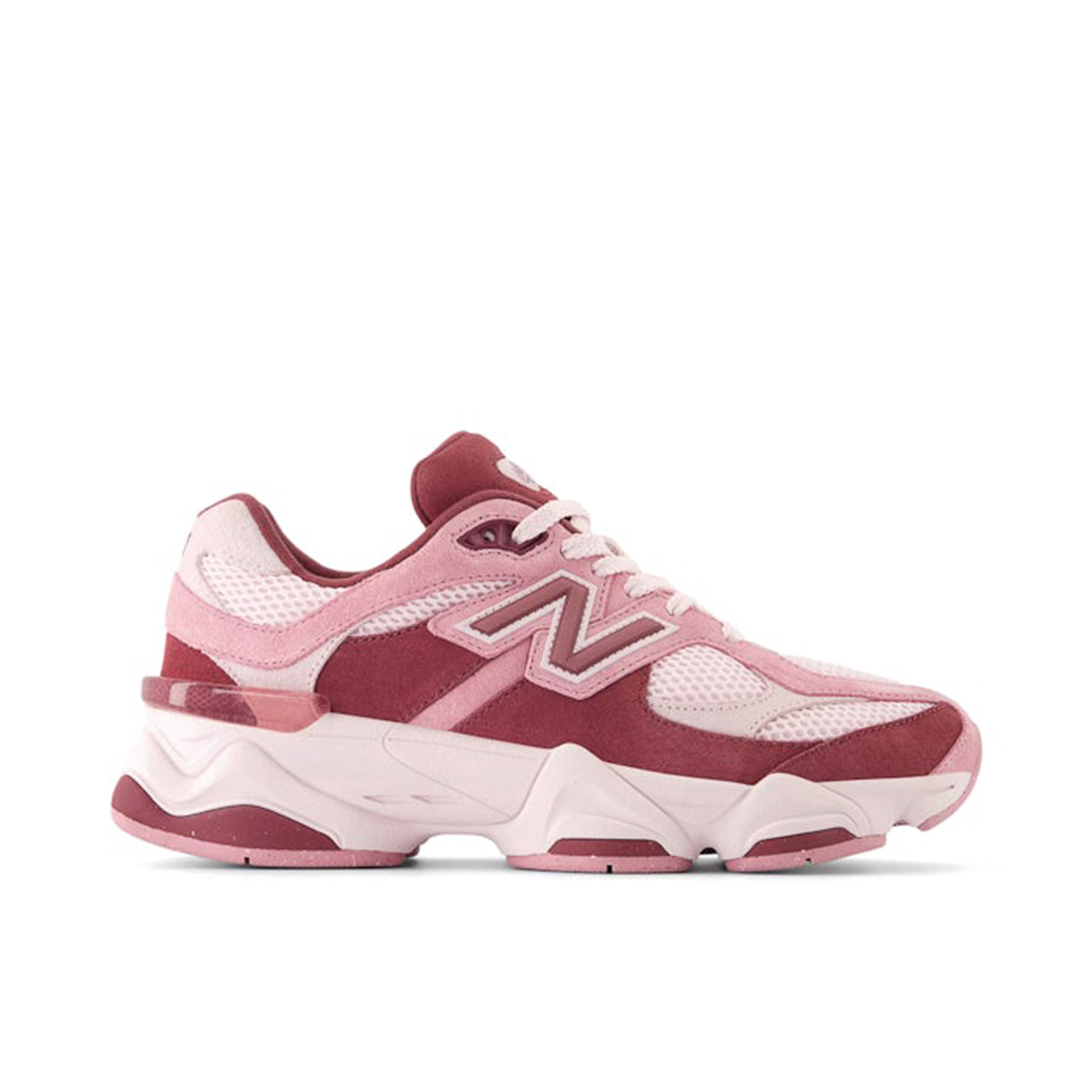 New Balance 9060 Pink Granite Washed Burgundy GS