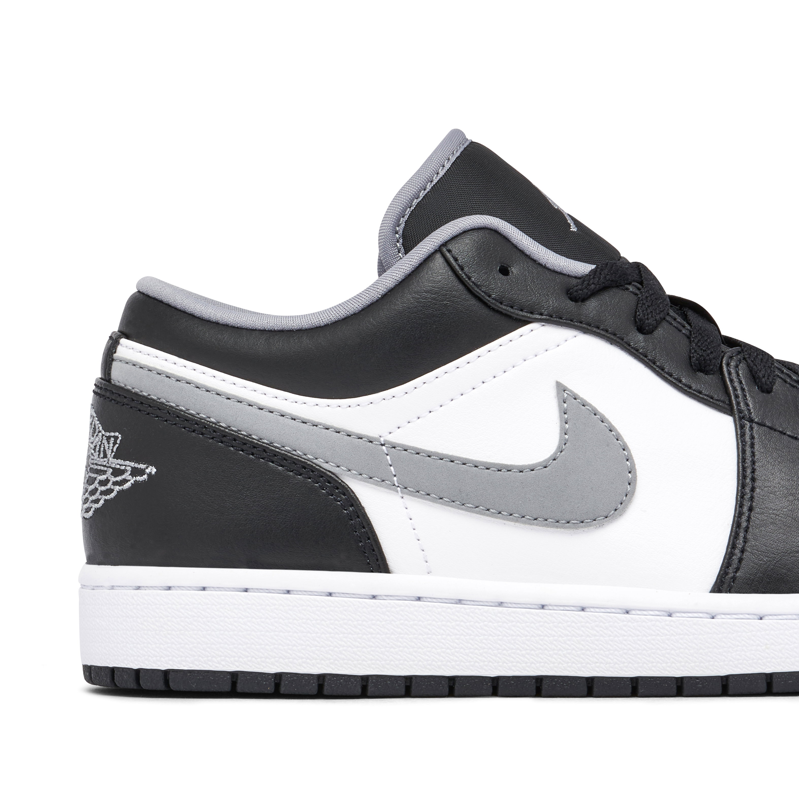 Air Jordan 1 Low Black Medium Grey | 553558-040 | Laced