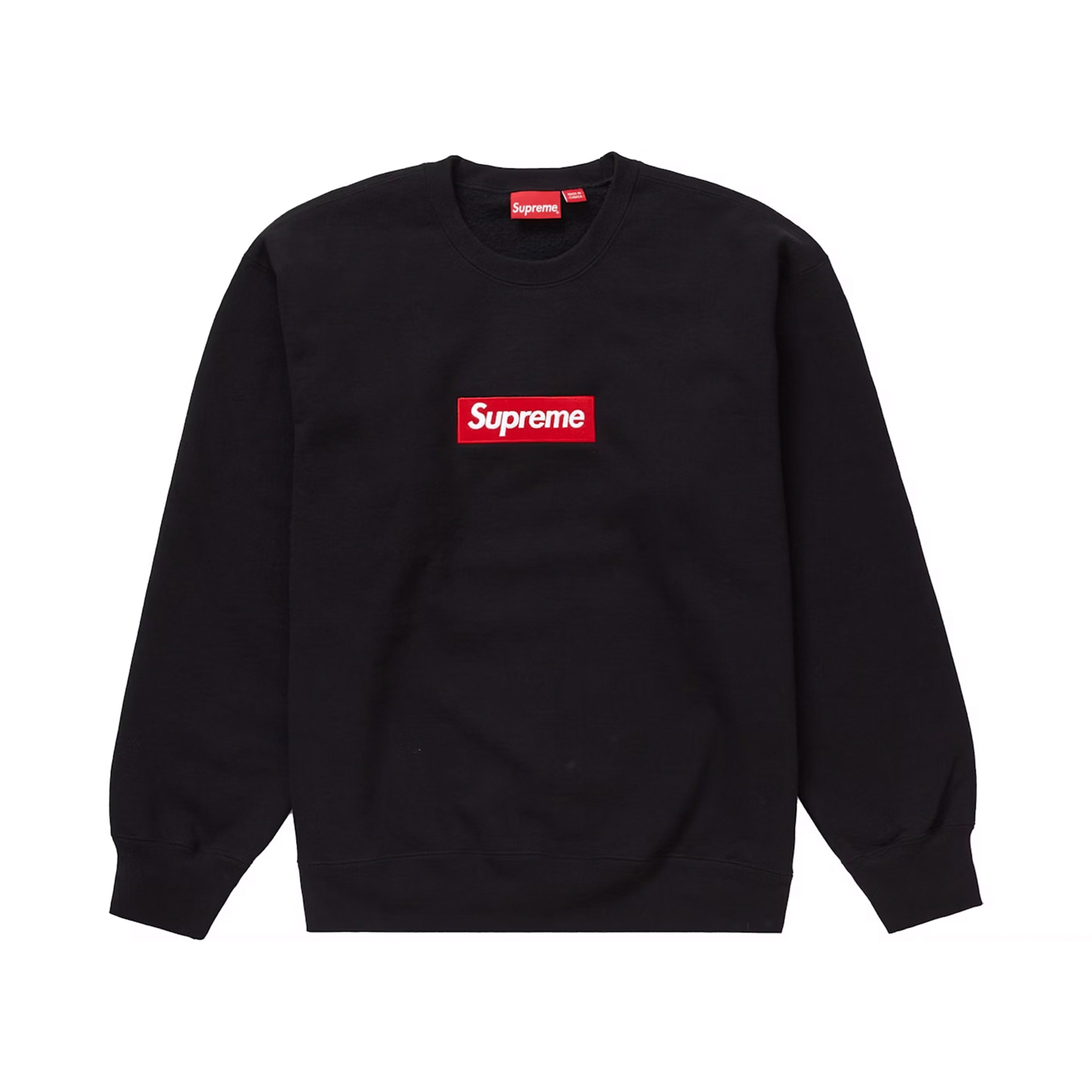 Supreme Box Logo Crewneck (FW22) Black | SUPREME-00240 | Laced