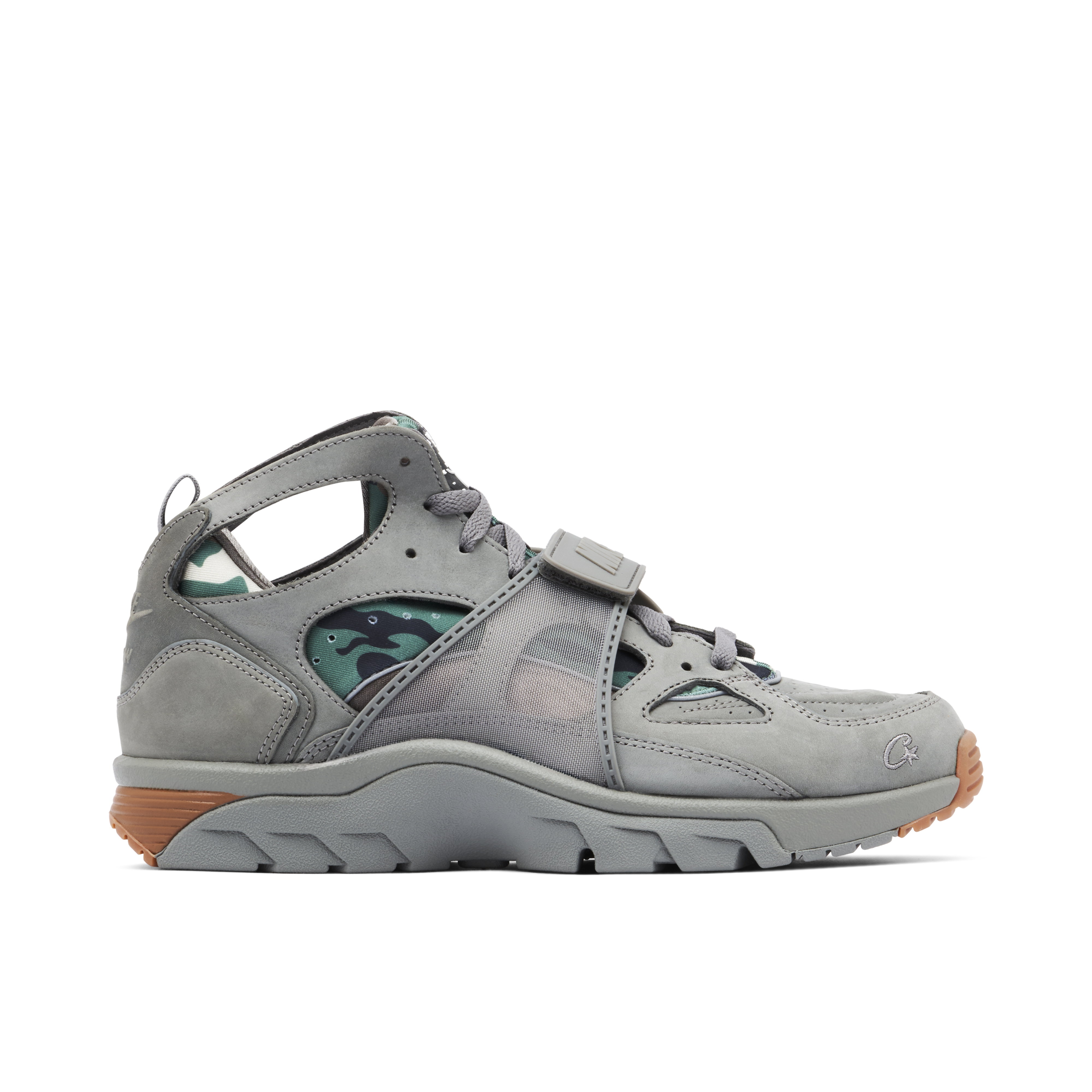 Nike Air Trainer Huarache Corteiz Gully Grey | FQ8793-001 | Laced
