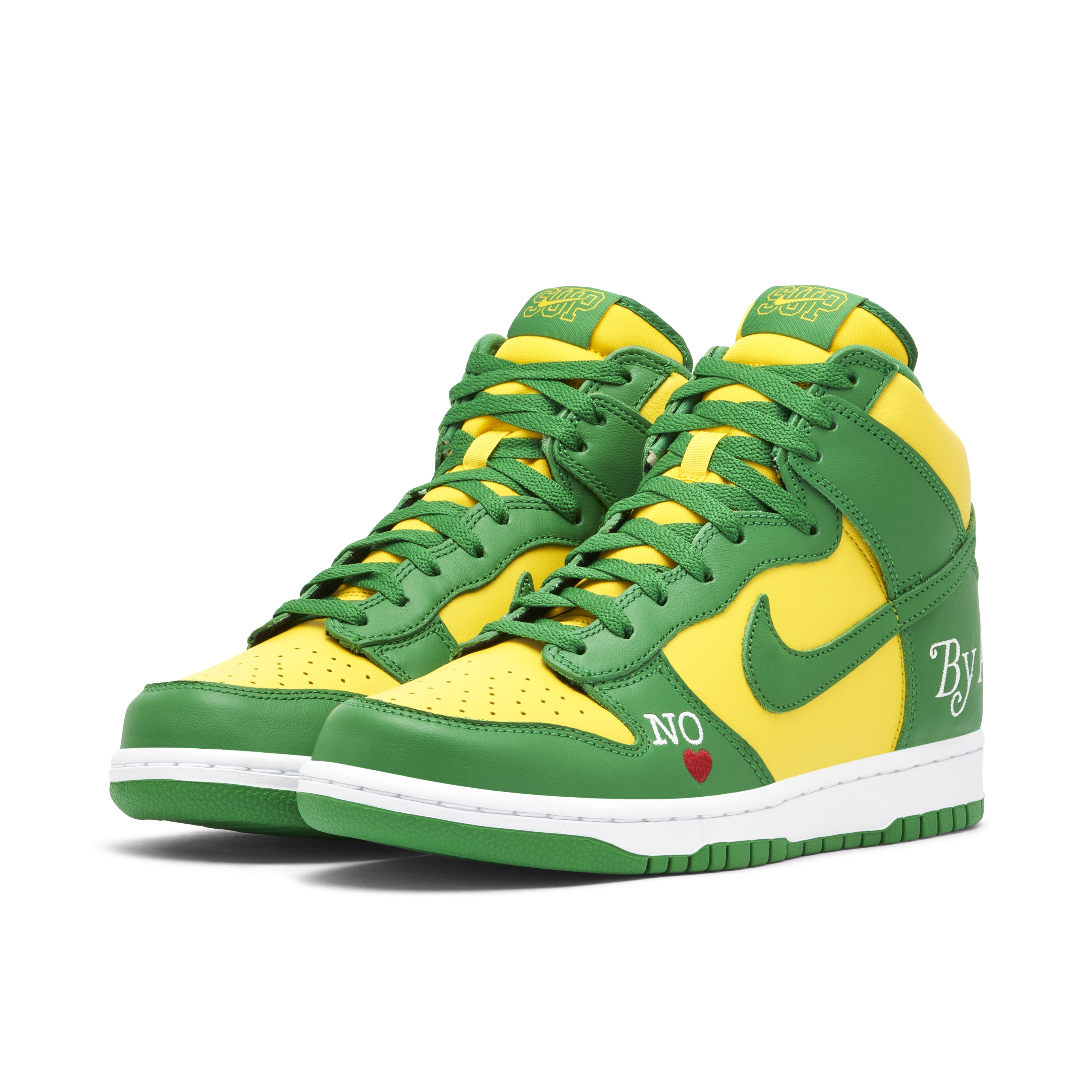 Supreme x Nike SB Dunk High By Any Means Brazil | DN3741-700 | Laced