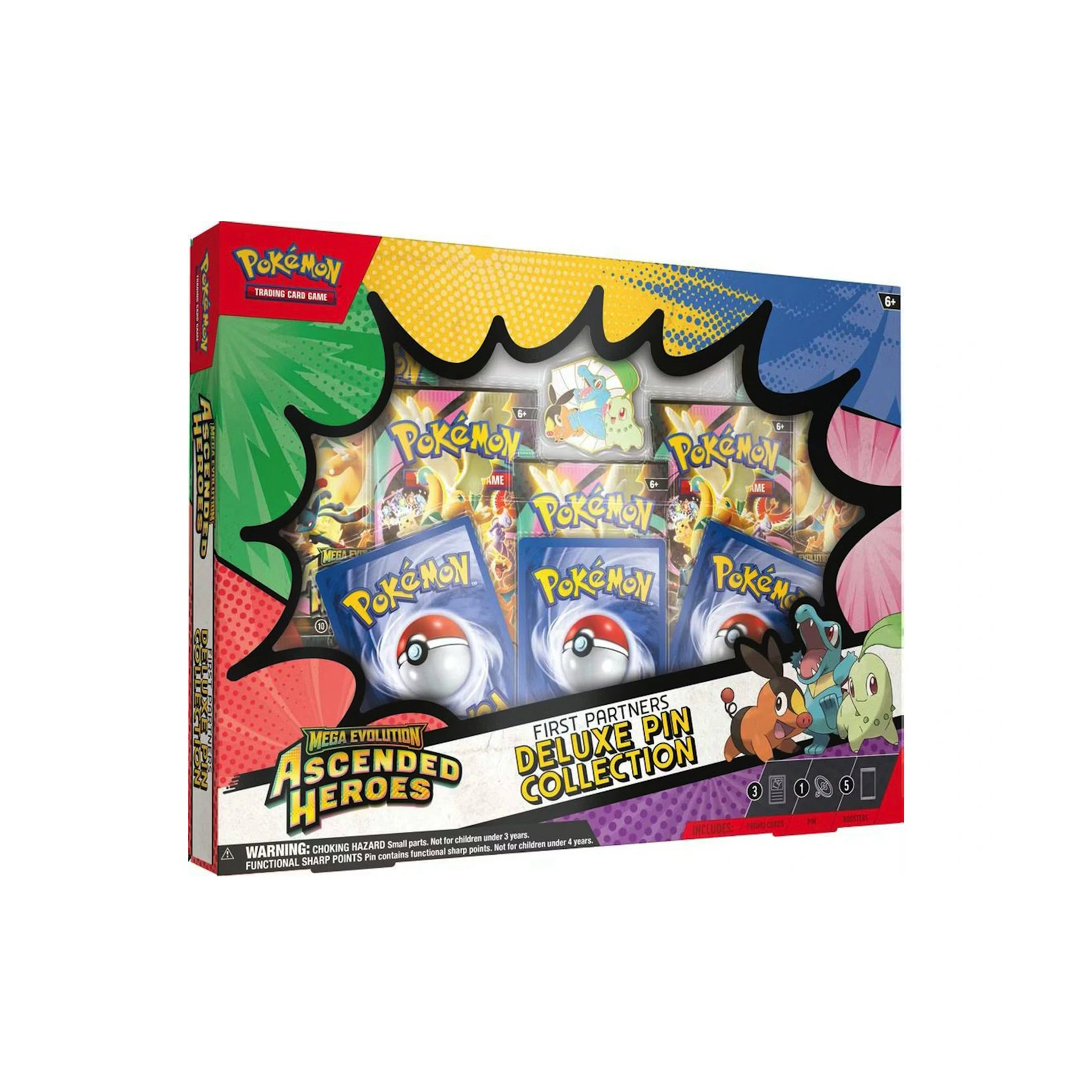 2026 Pokemon Mega Evolution Ascended Heroes Deluxe Pin Collection Box