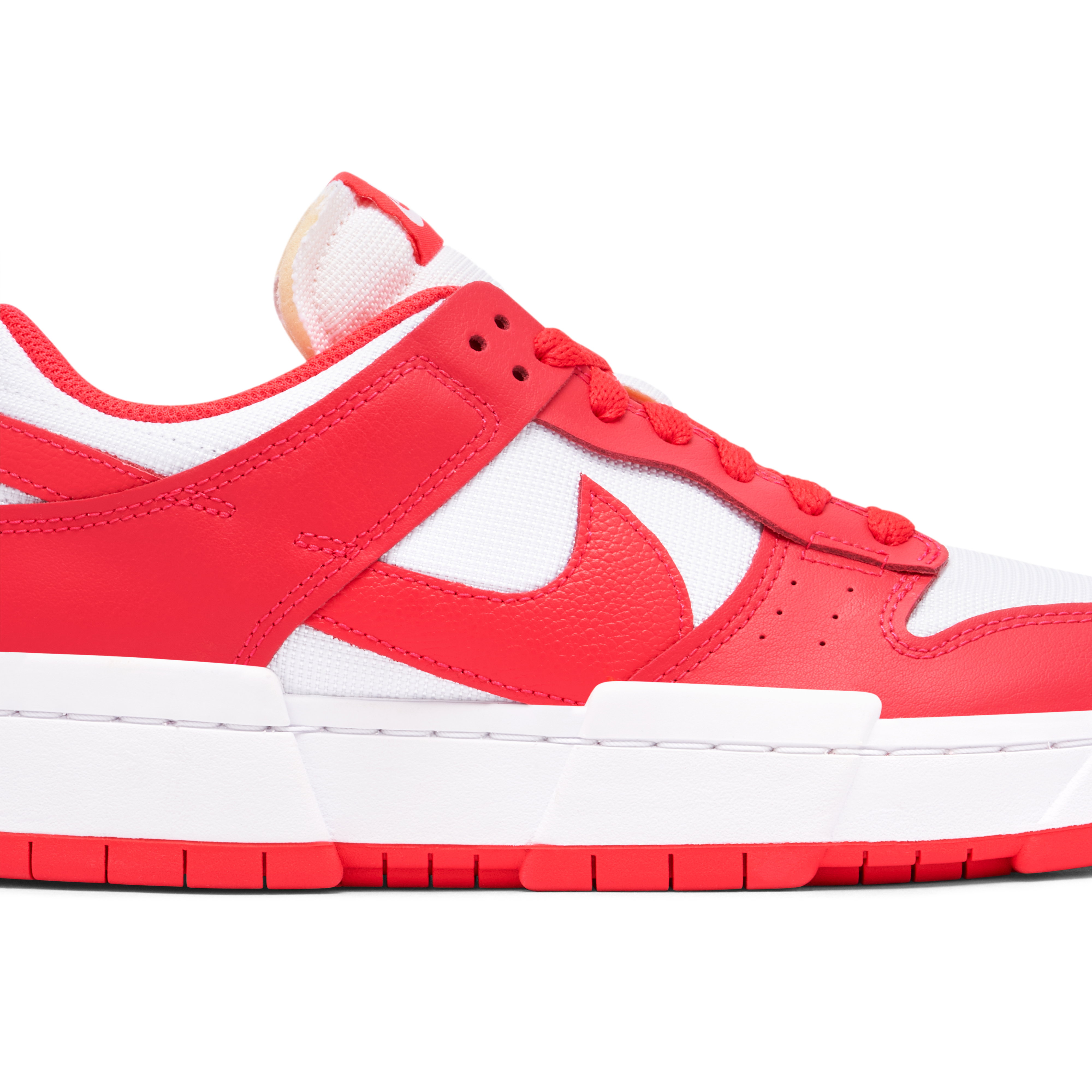 Nike Dunk Low Disrupt Siren Red White Womens | CK6654-601 | Laced