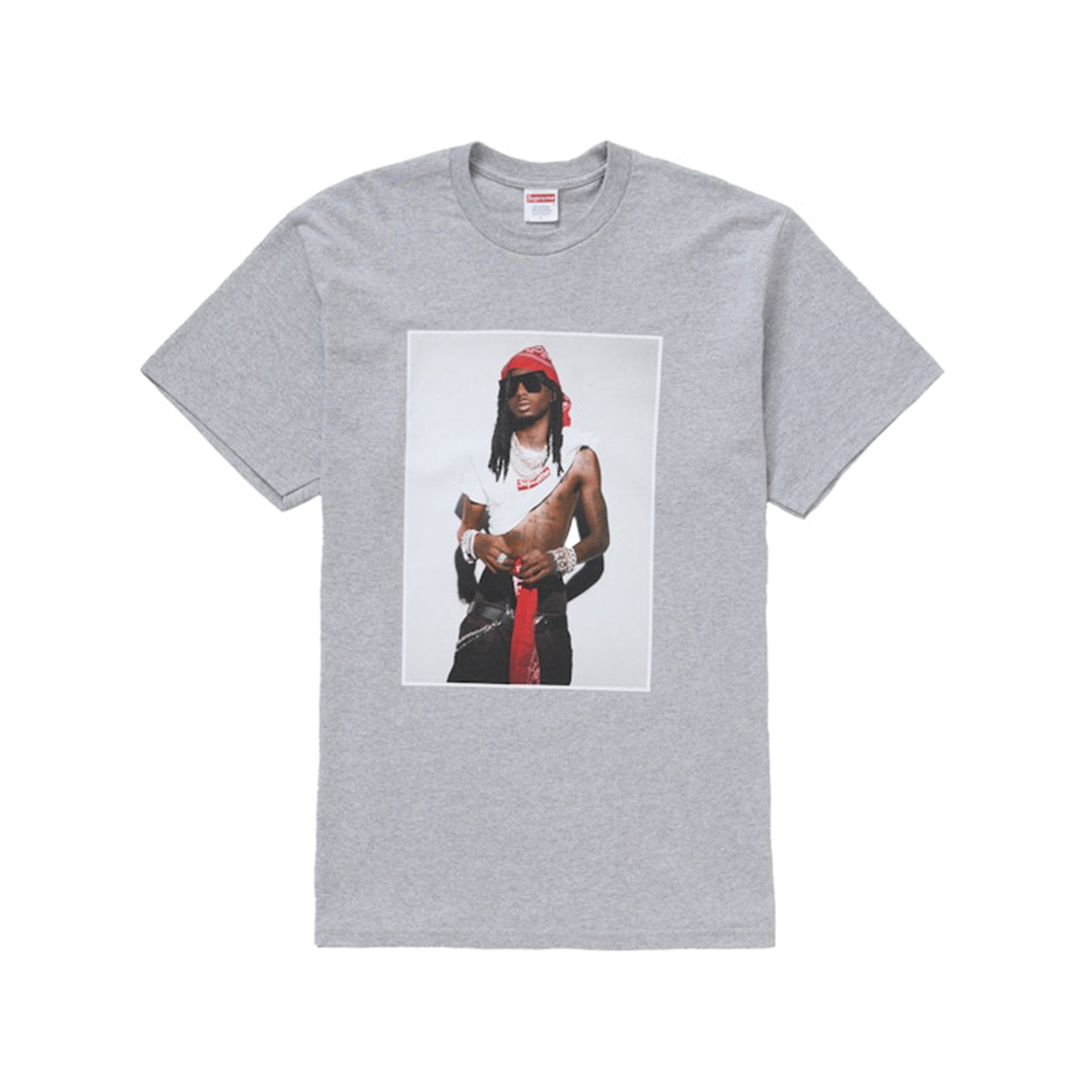 Supreme Playboi Carti Tee Heather Grey | SUPREME-01770 | Laced