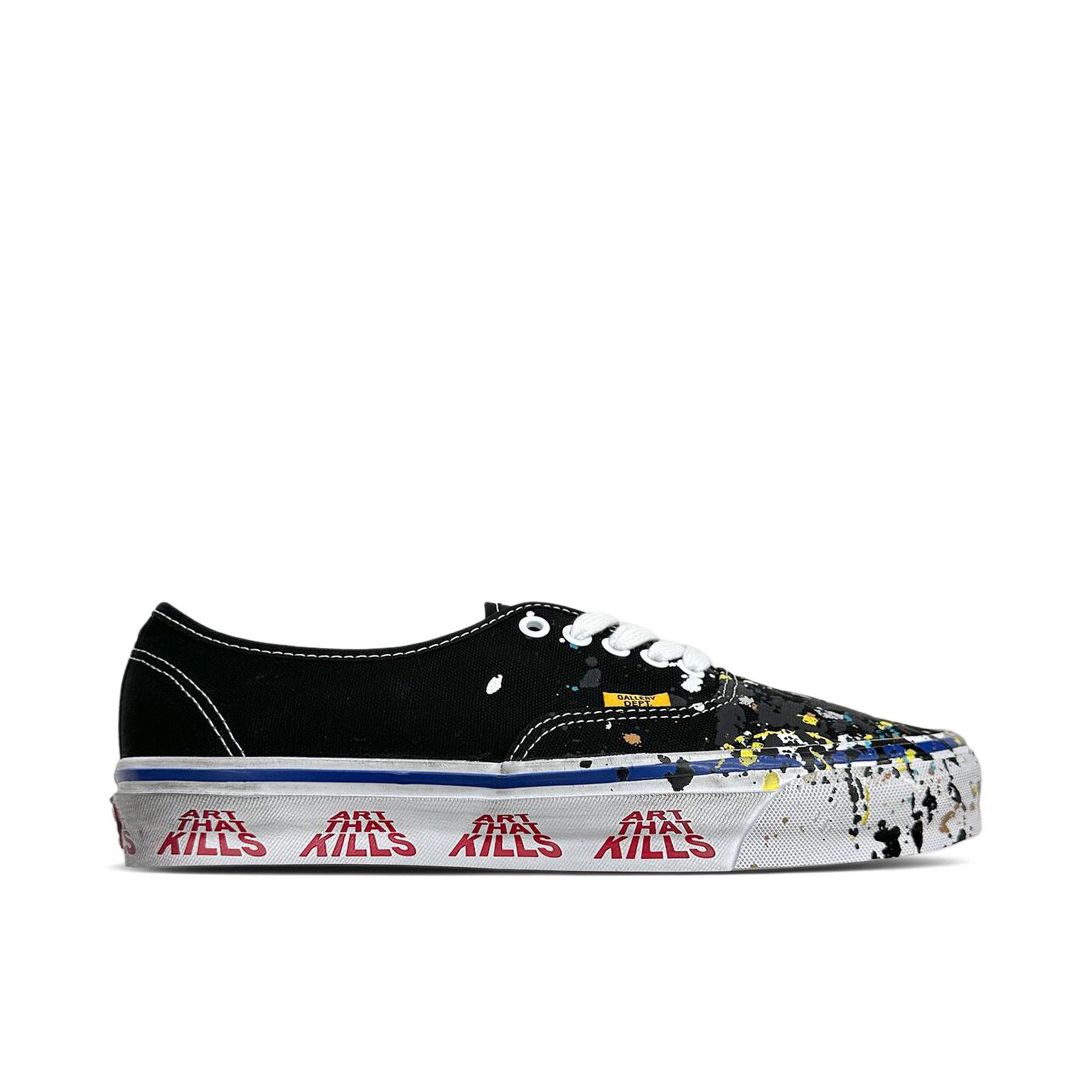 Vans Authentic Reissue 44 Gallery Dept. Art That Kills Black