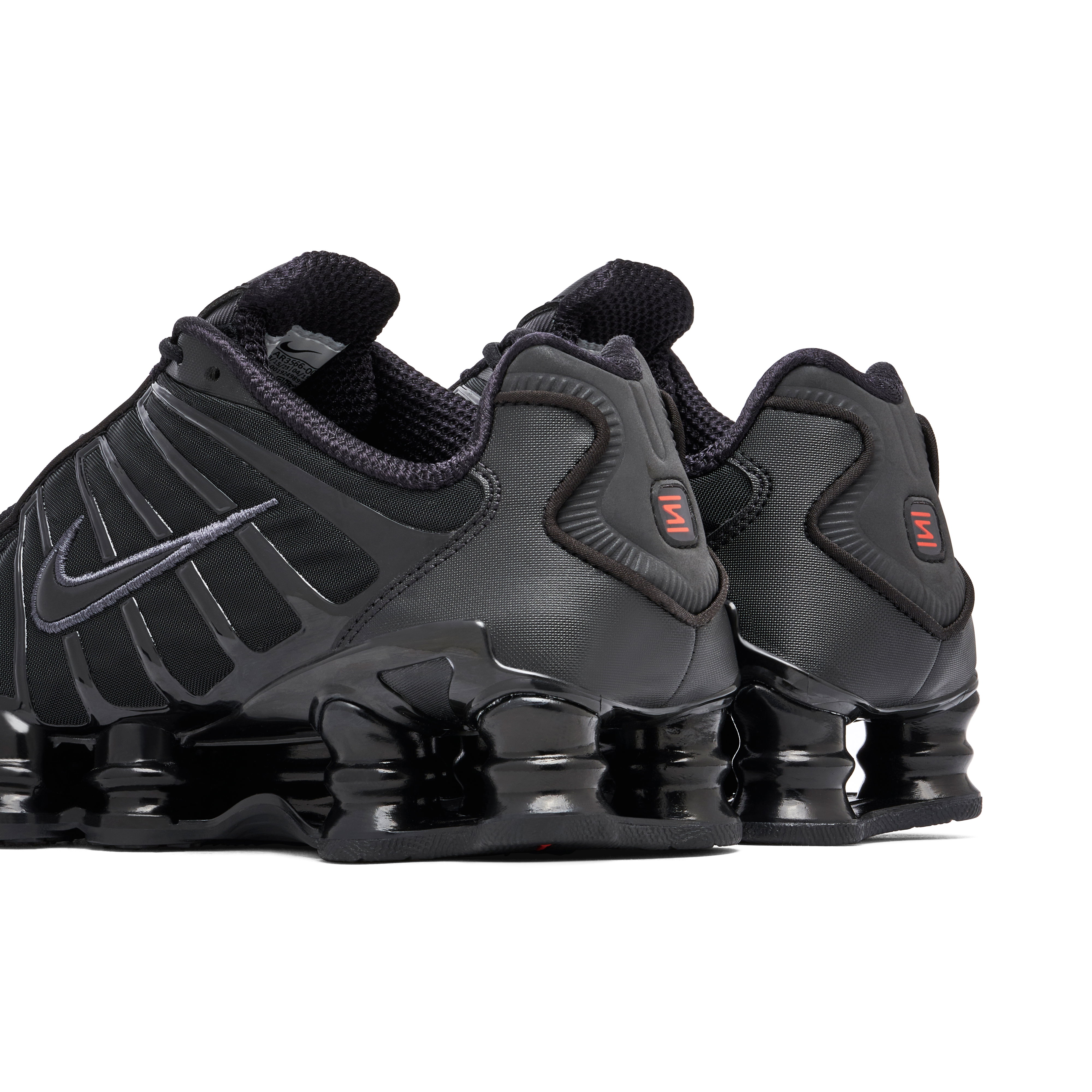Nike Shox TL Black Red Womens | AR3566-002 | Laced