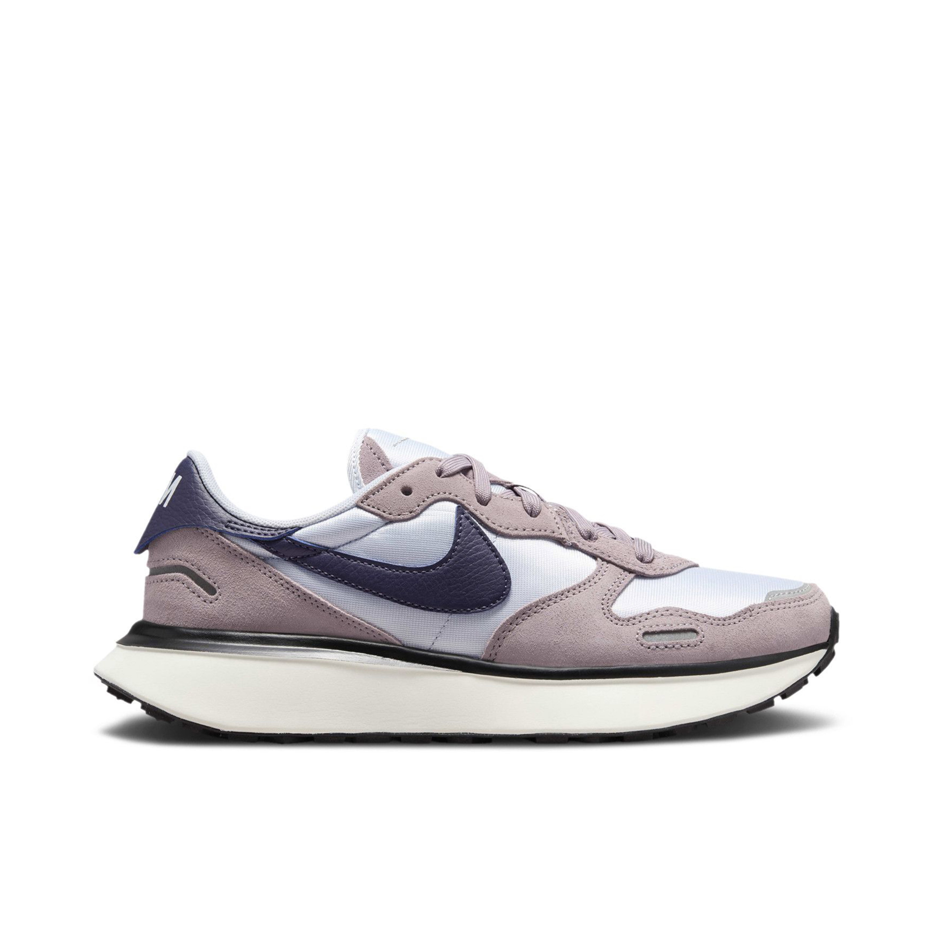 Nike Phoenix Waffle Football Grey Light Violet Ore Taupe Grey Dark Raisin Womens