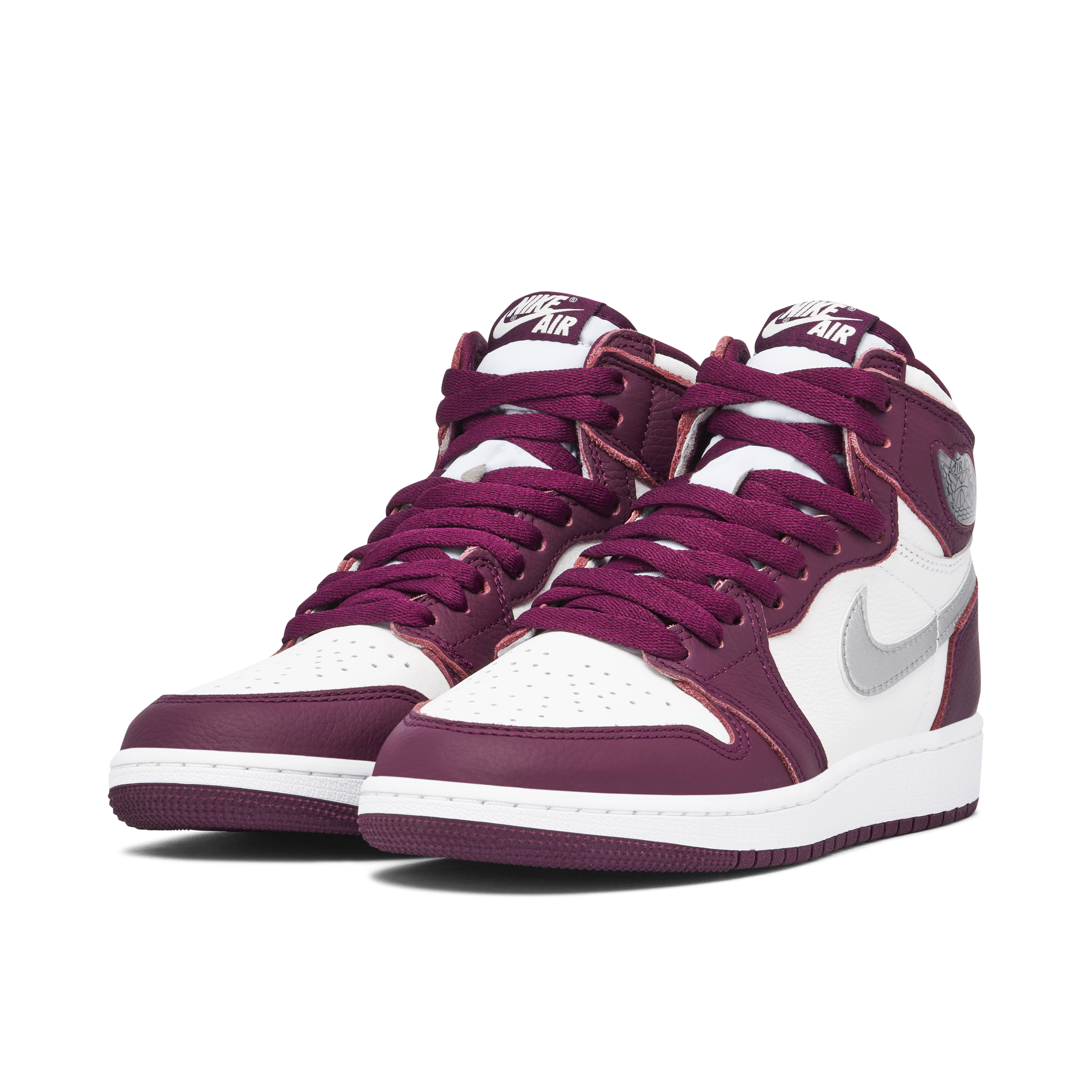 Jordan 1 Retro High Bordeaux GS | 575441-611 | Laced