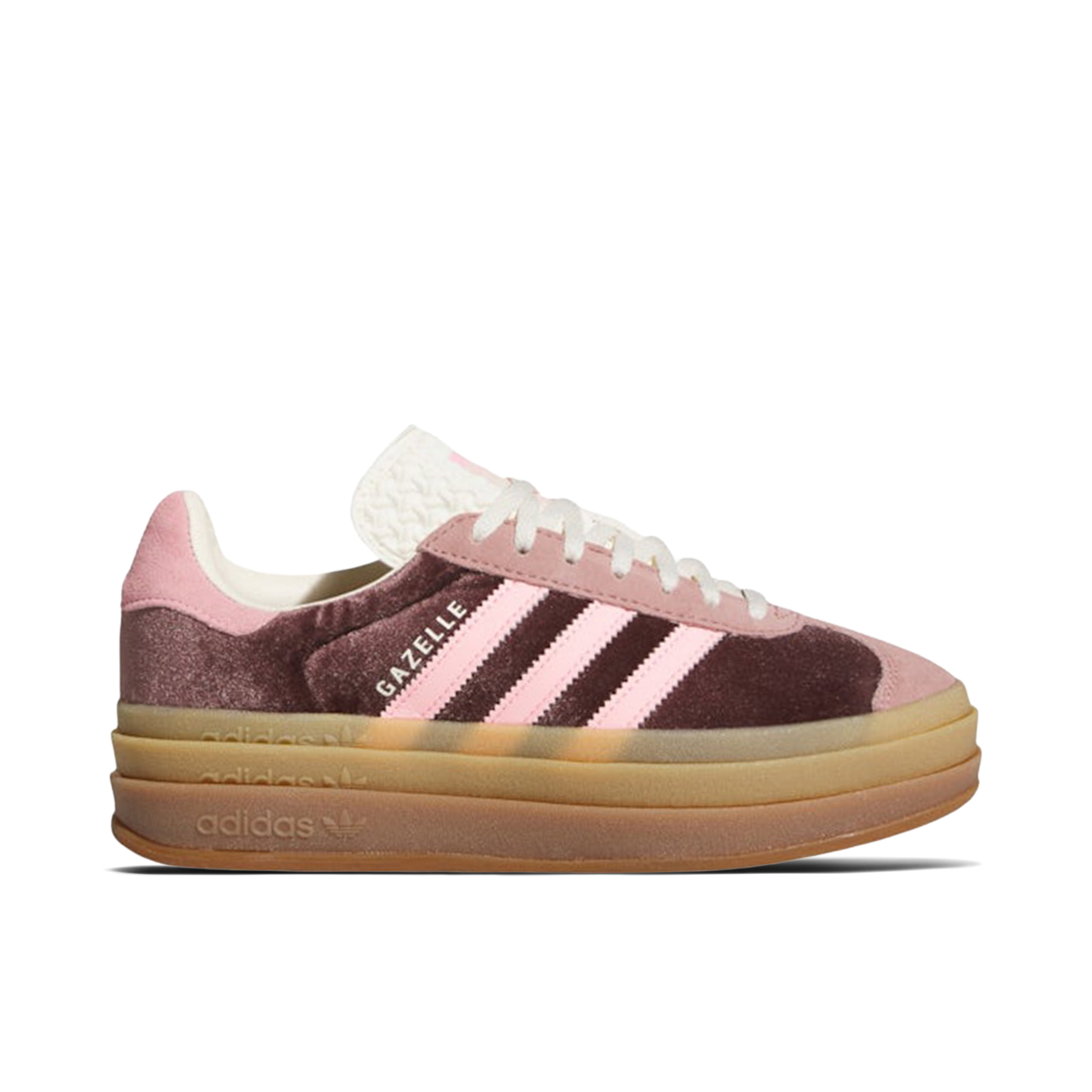 Adidas Gazelle Bold Shadow Brown Warm Clay Glow Pink Womens