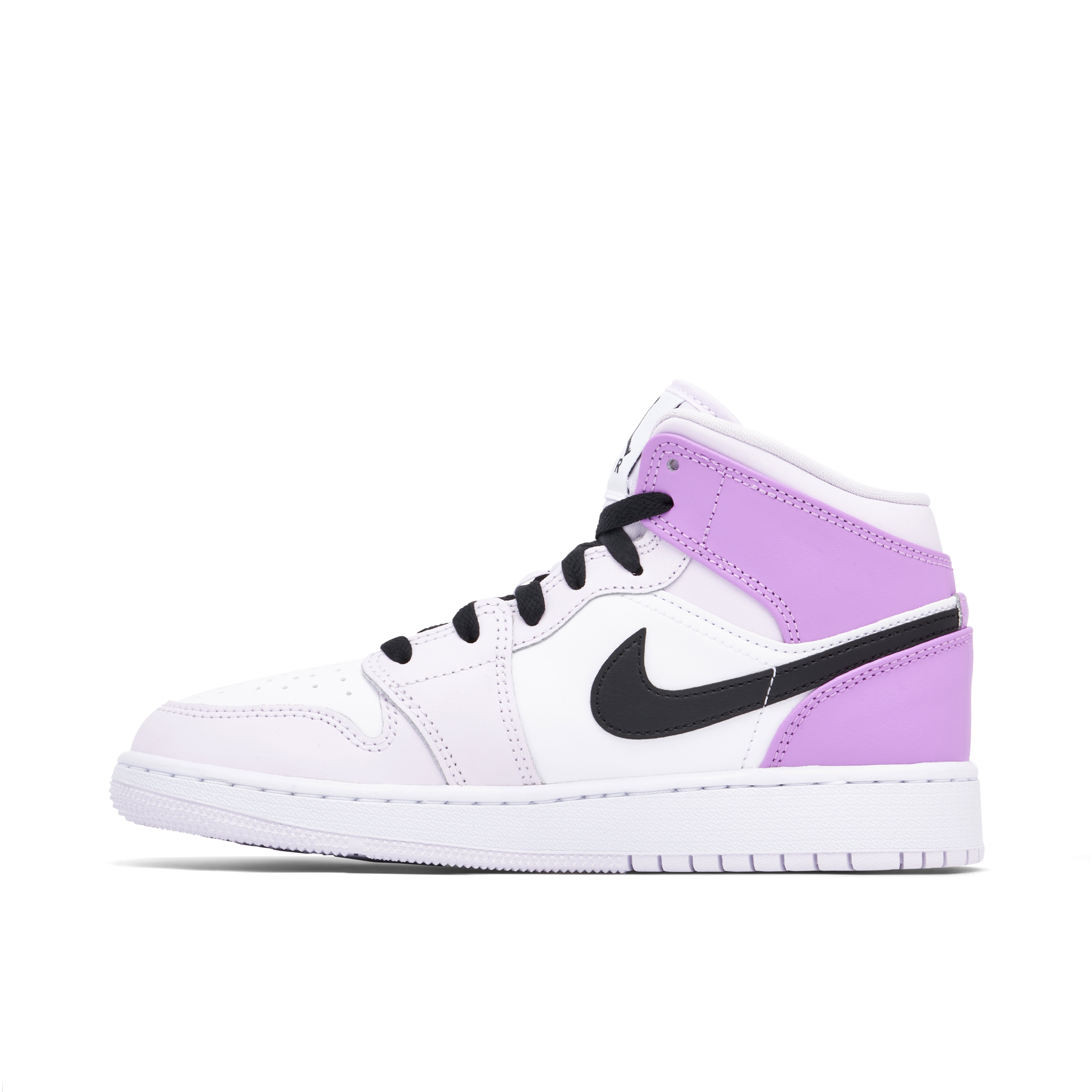 Nike Air Jordan 1 ラベンダー/ピンク Air Jordan 1 Mid Pink Lavender GS | DQ8423-501 | Laced