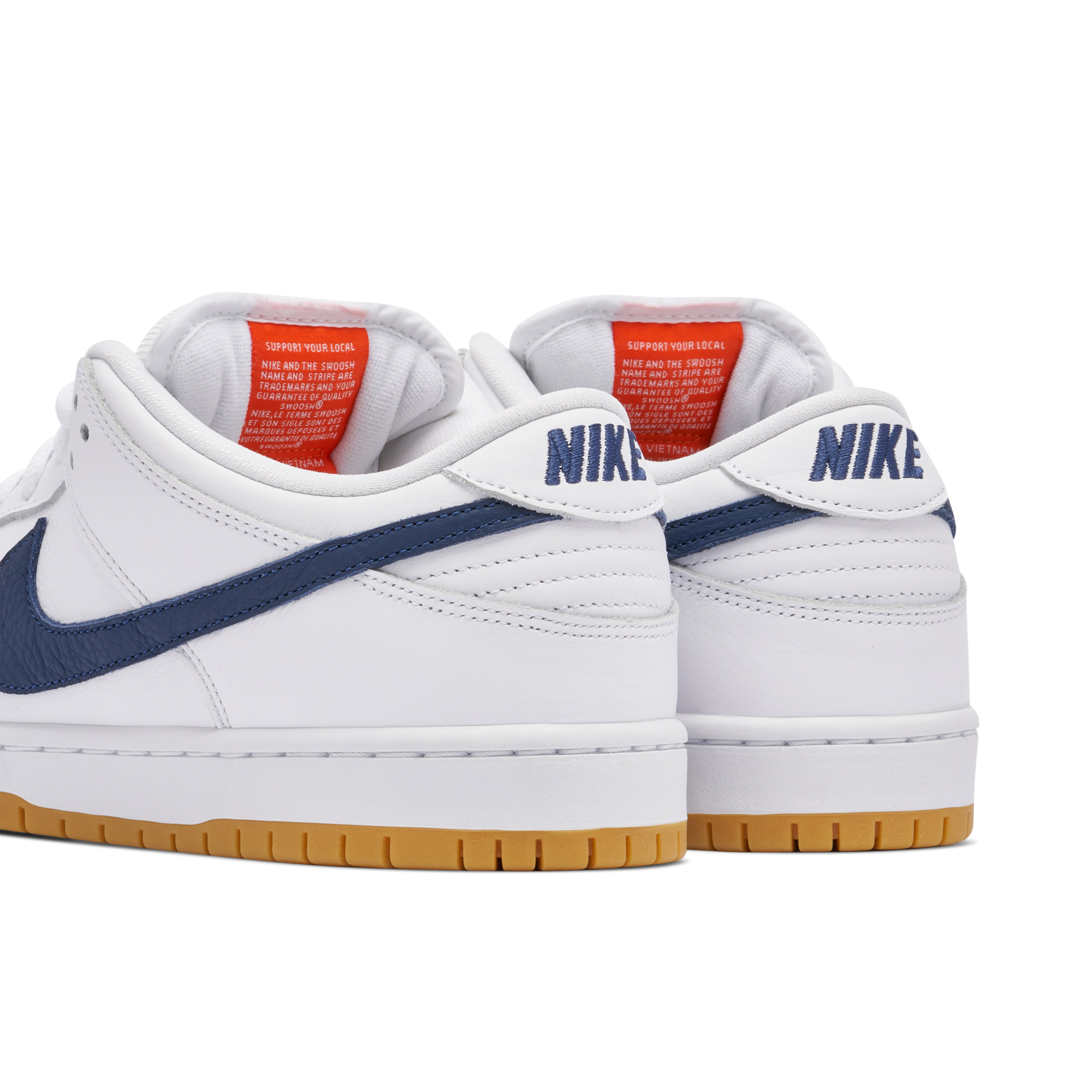 ナイキ Nike SB ダンクロー　オレンジラベル　ホワイトネイビー　26cm 国内5月1日発売予定】ナイキ SB ダンク ロー ISO 