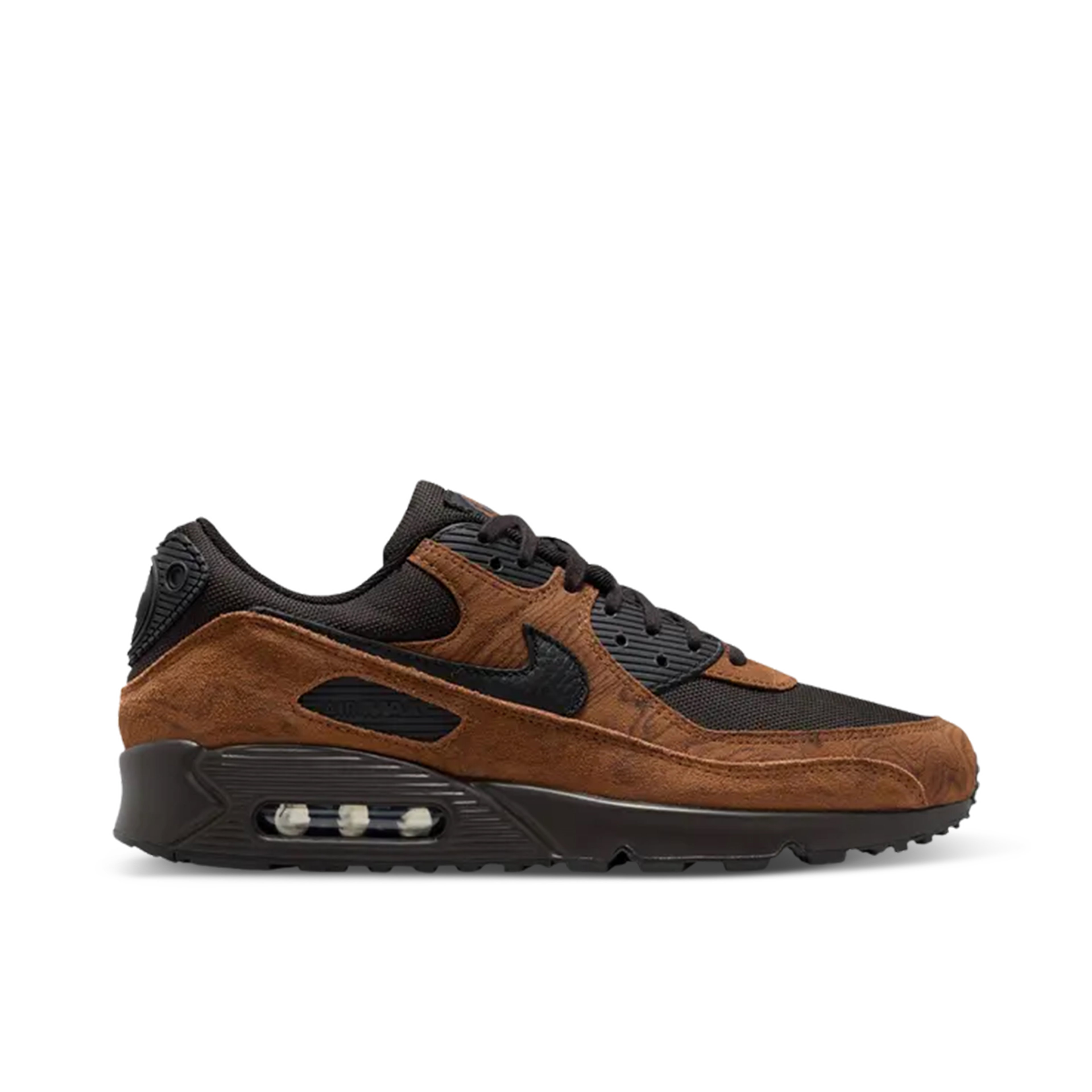 Nike Air Max 90 Premium Light British Tan Velvet Brown