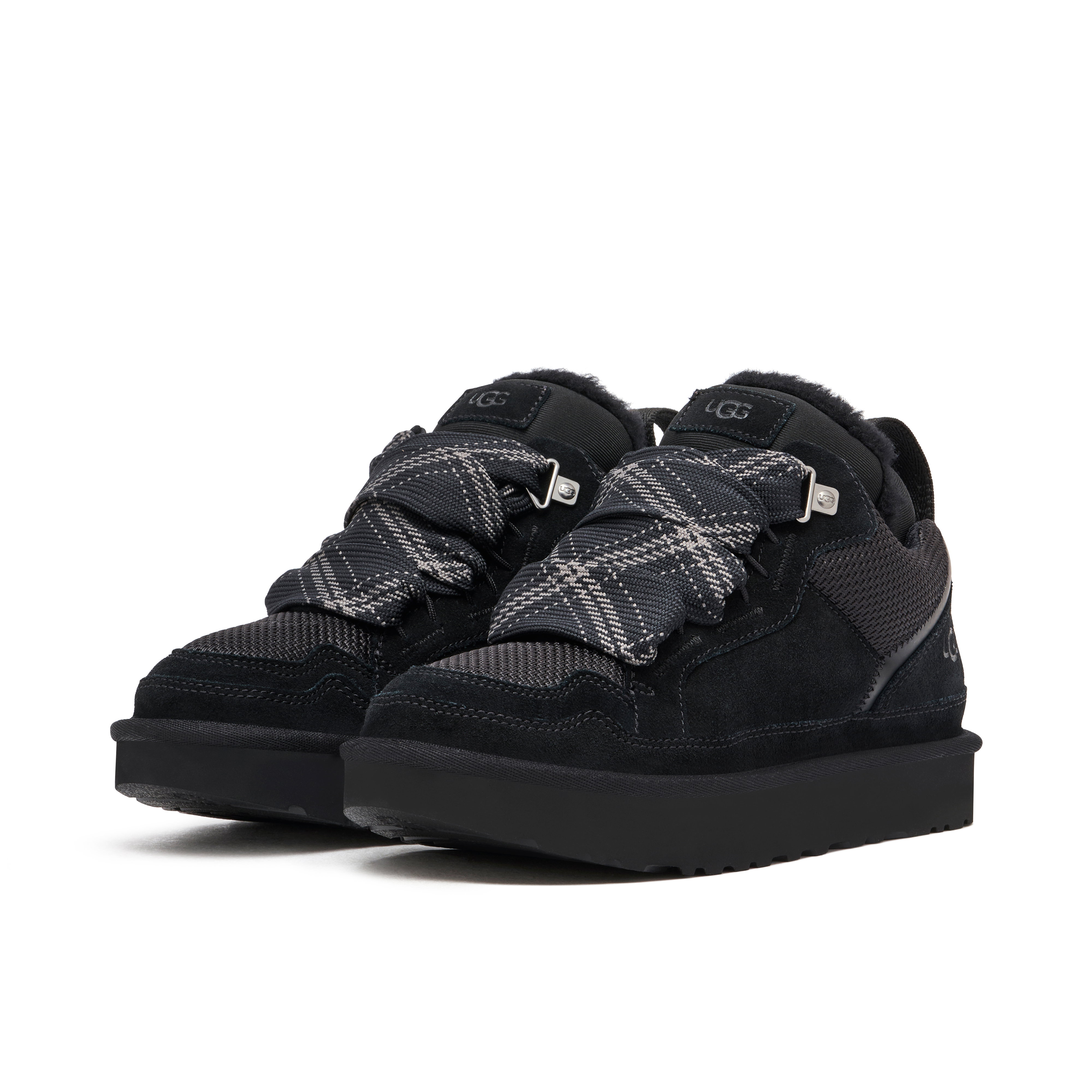 UGG スニーカー 1144022 ブラック　lowmel UGG Lowmel Black Womens | 1144032-BLK | Laced