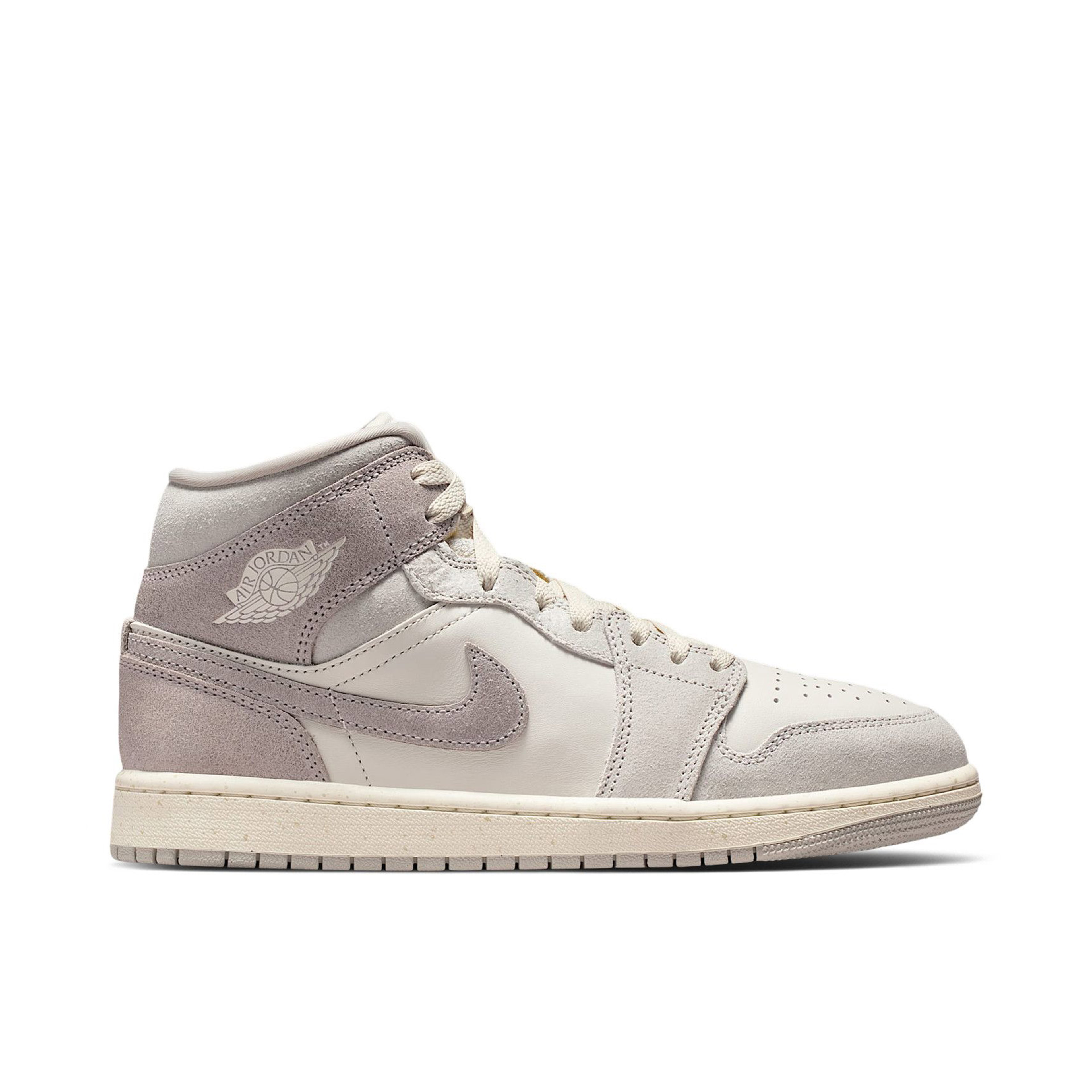 Air Jordan 1 Mid SE Light Iron Ore Enigma Stone Womens