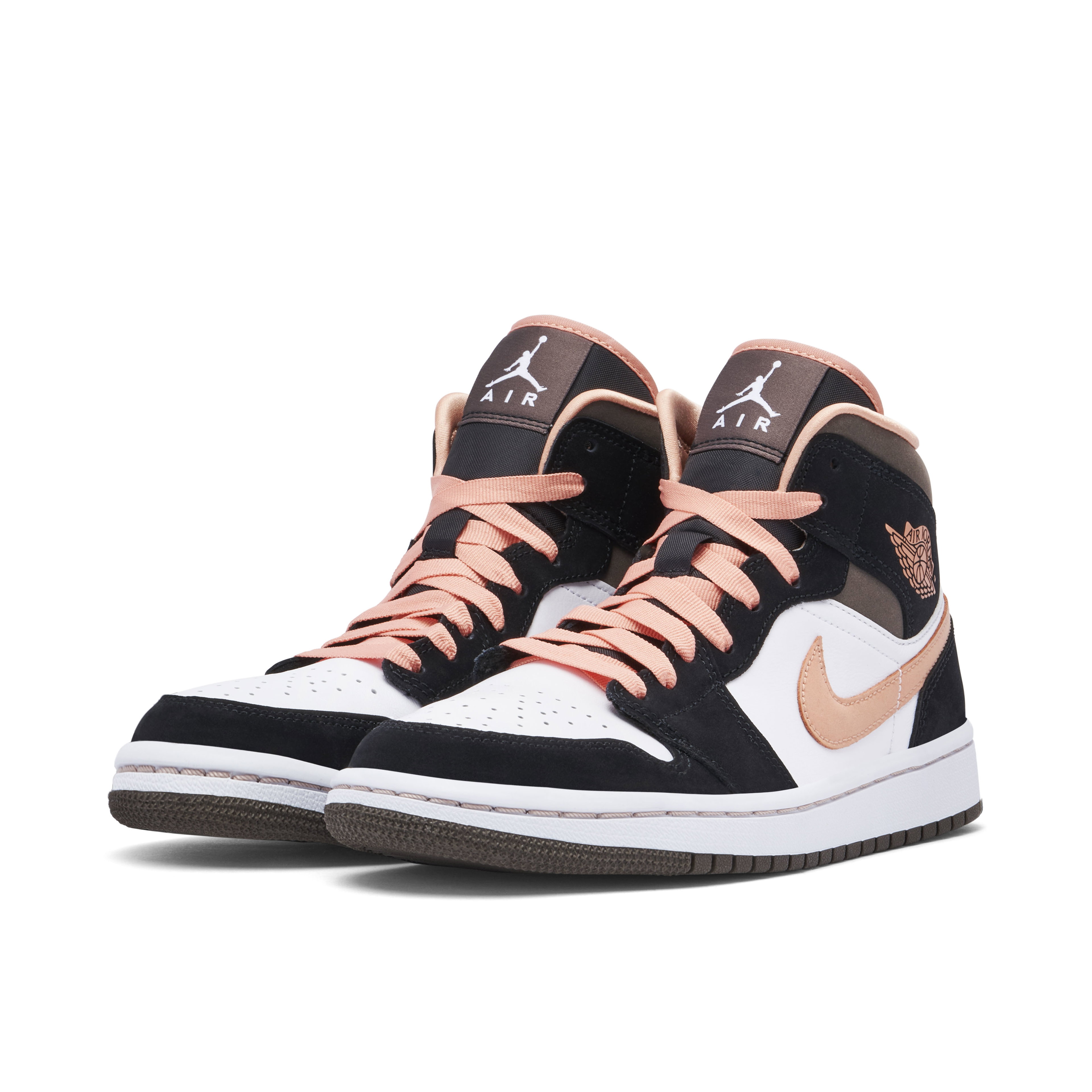 Air Jordan 1 Mid Peach Mocha
