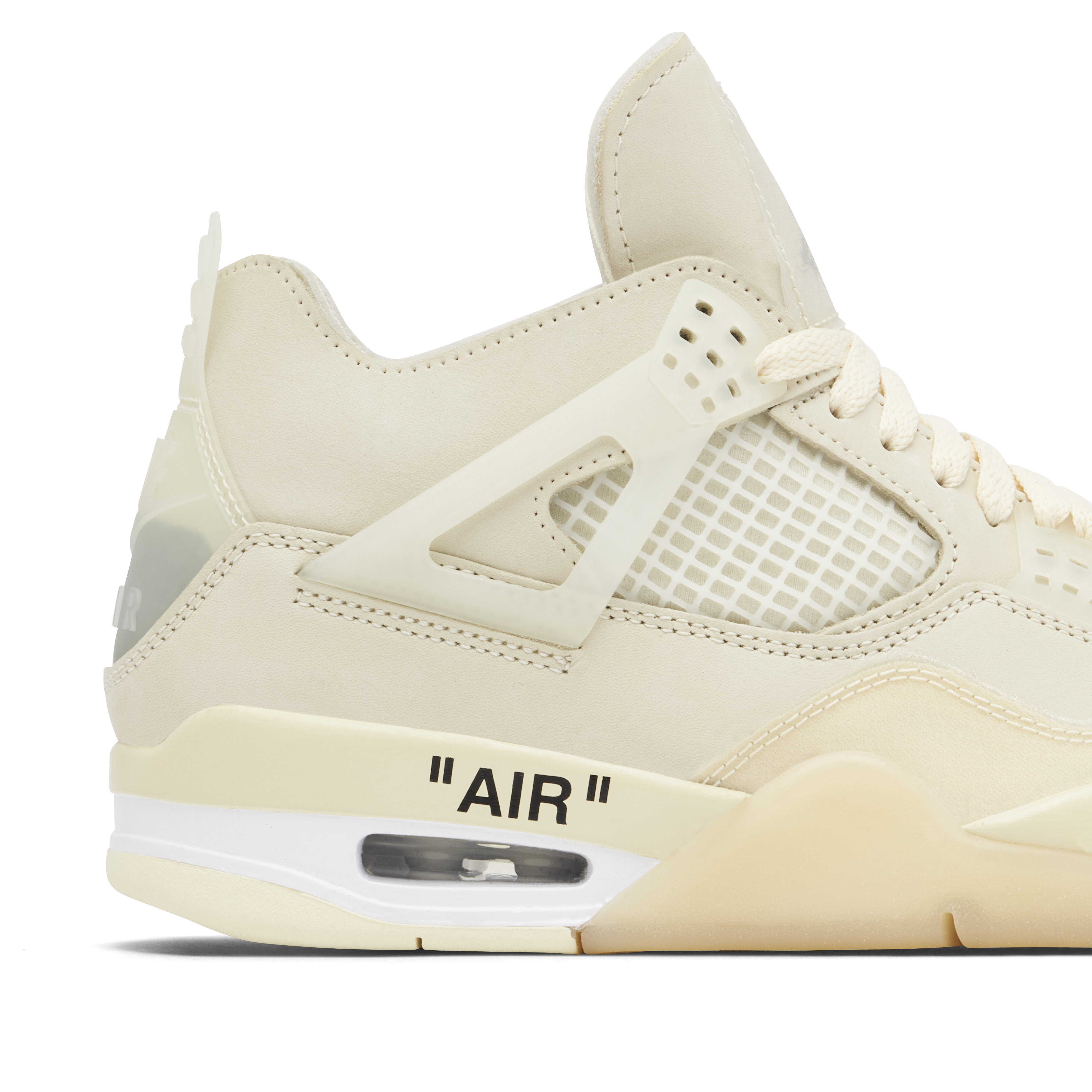 Air Jordan 4 Retro Off-White Sail Womens | CV9388-100 | Laced