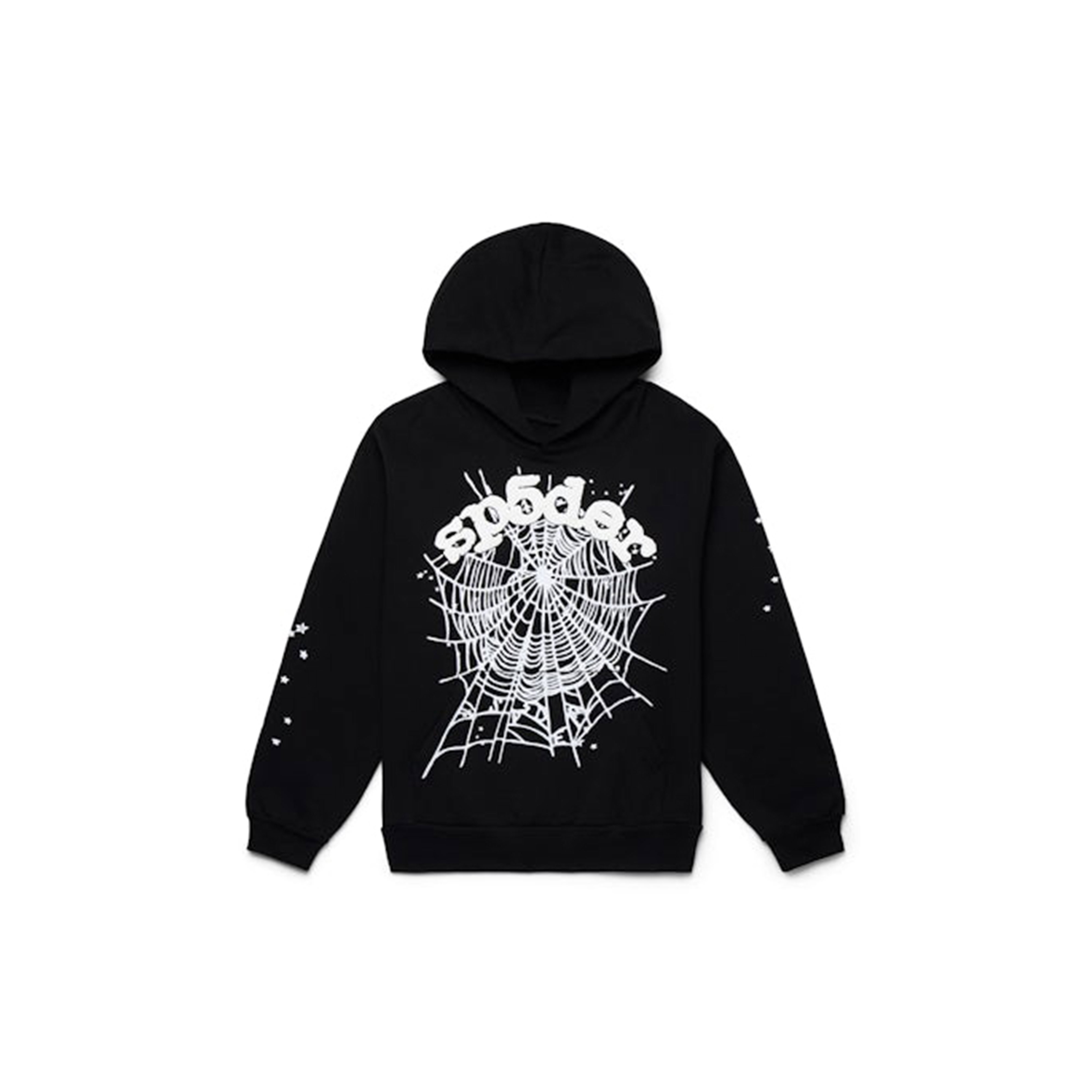 Sp5der OG Web Hoodie Black | SP5DER-00001 | Laced