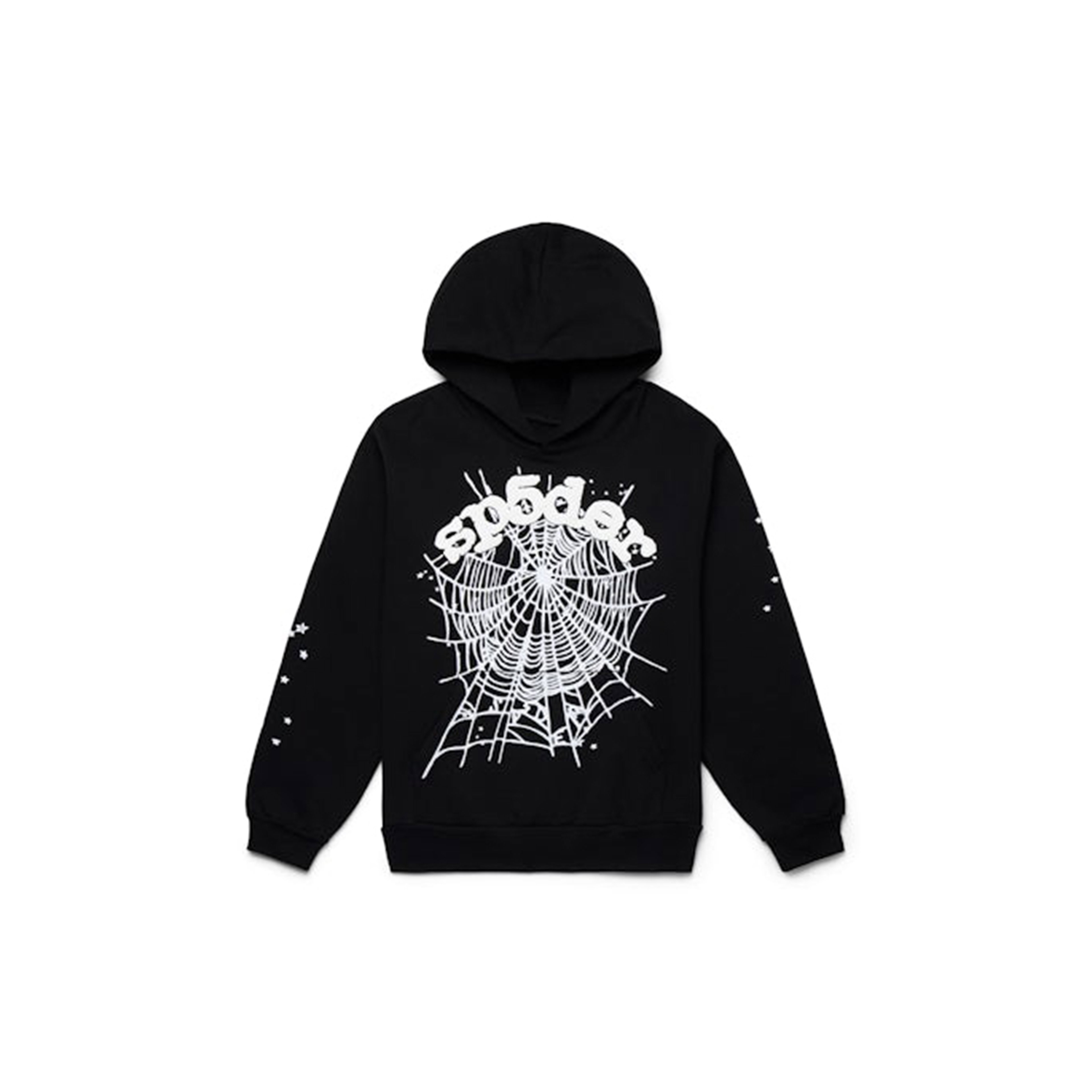 Sp5der OG Web Hoodie Black | SP5DER-00001 | Laced