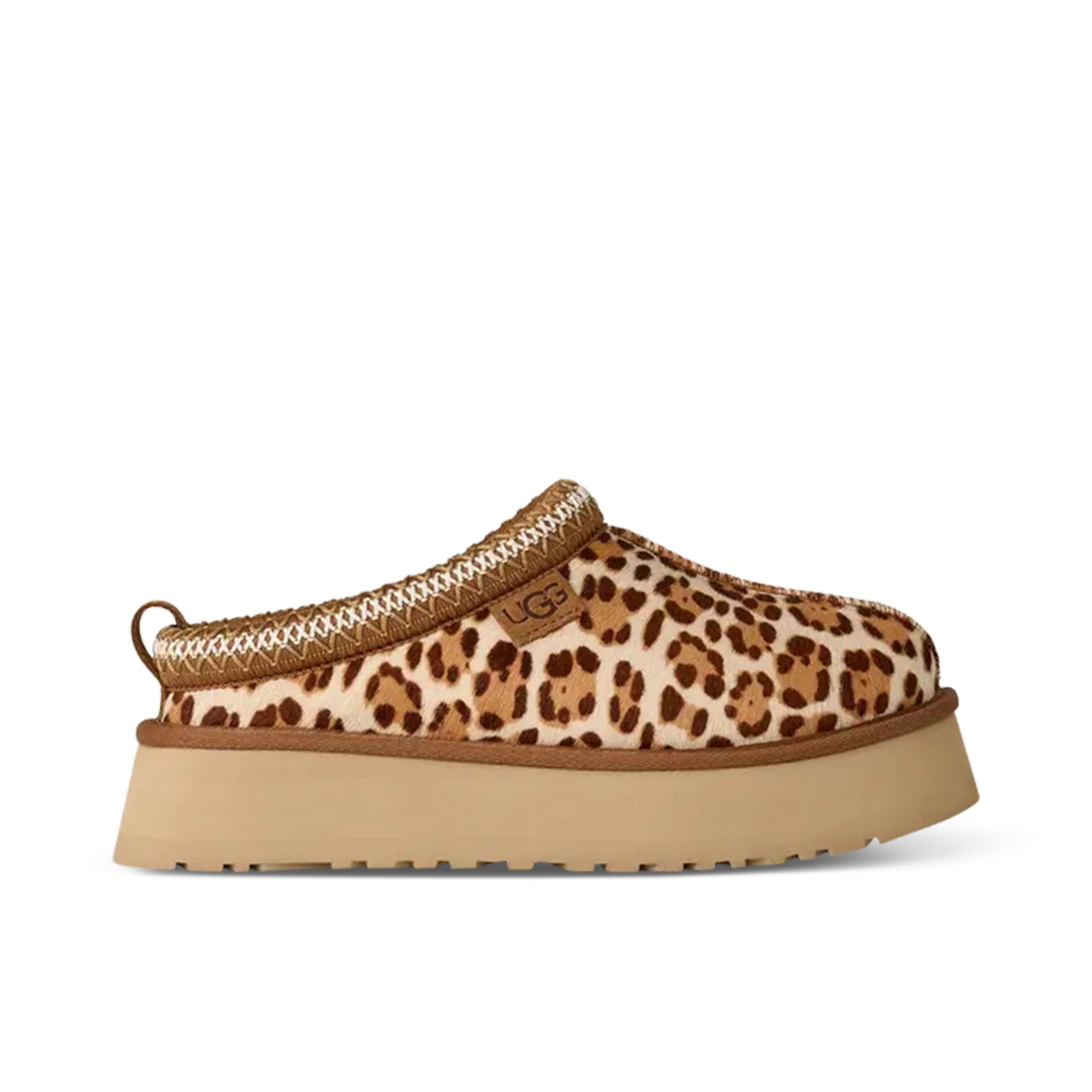 UGG Tazz Plains Slipper Felicity Leopard Jasmine Womens