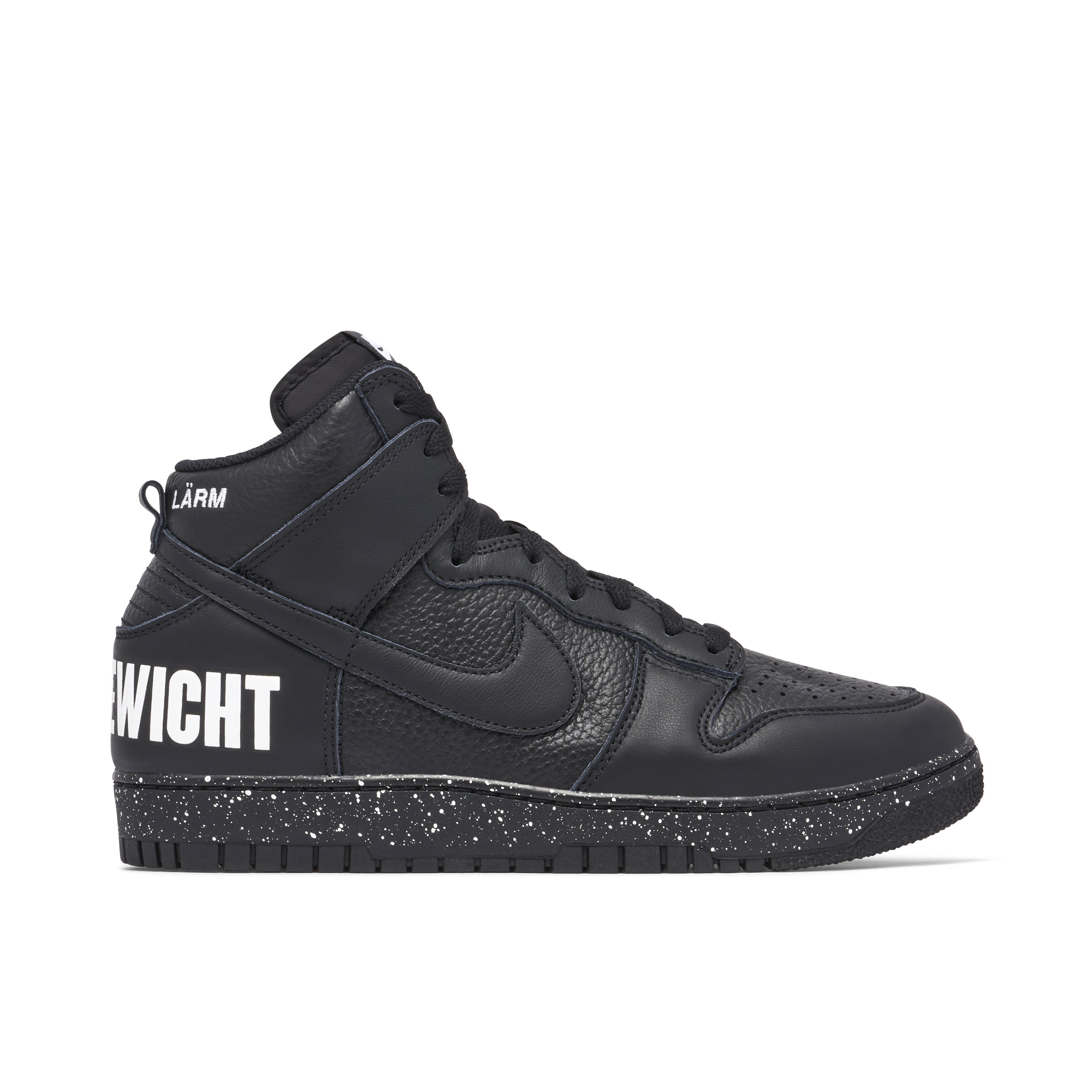 UNDERCOVER x Nike Dunk High Chaos Triple Black